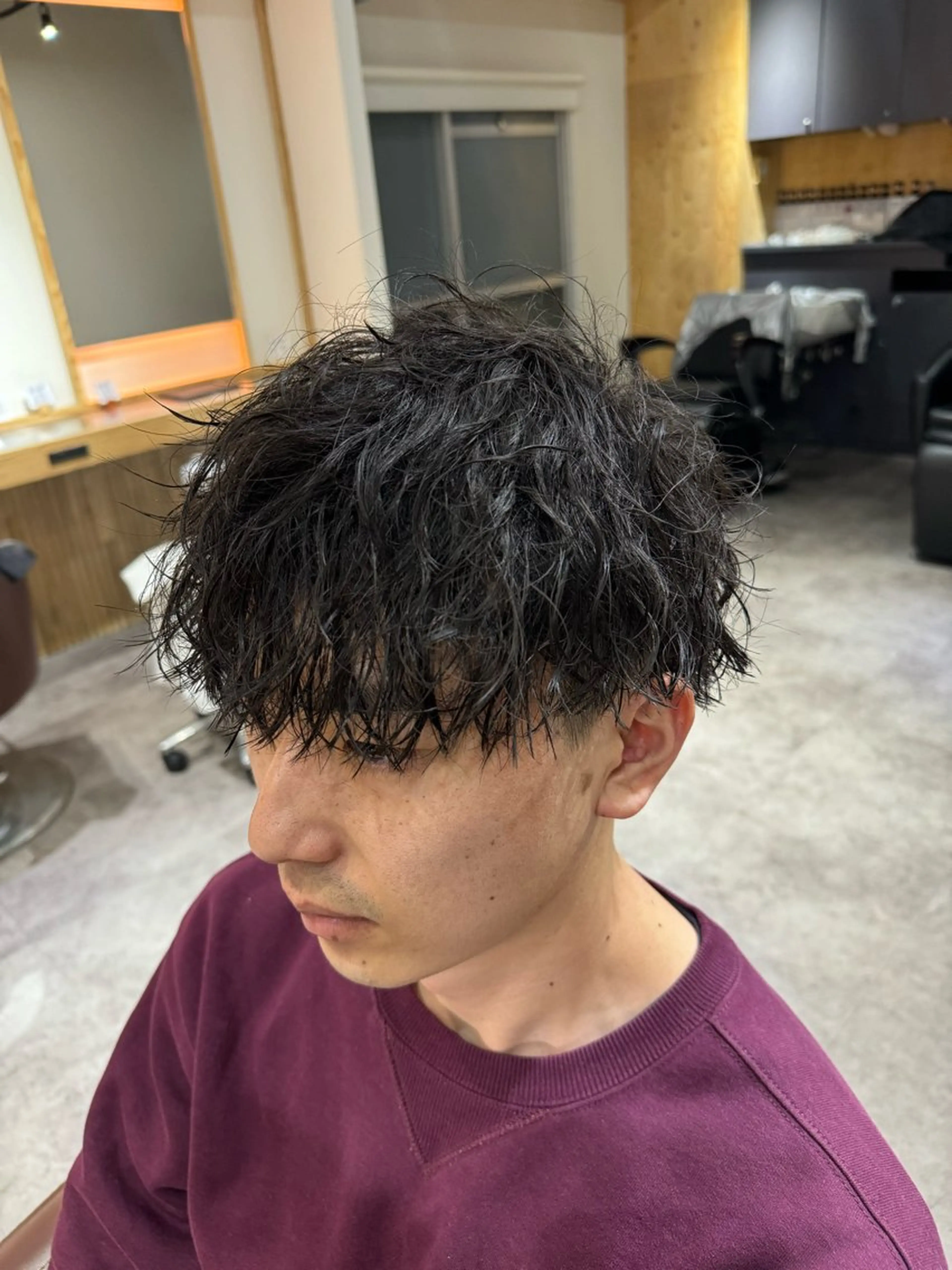 パーマ メンズ 雪音/美髪縮毛矯正 /ニュアンスパーマのヘアスタイル