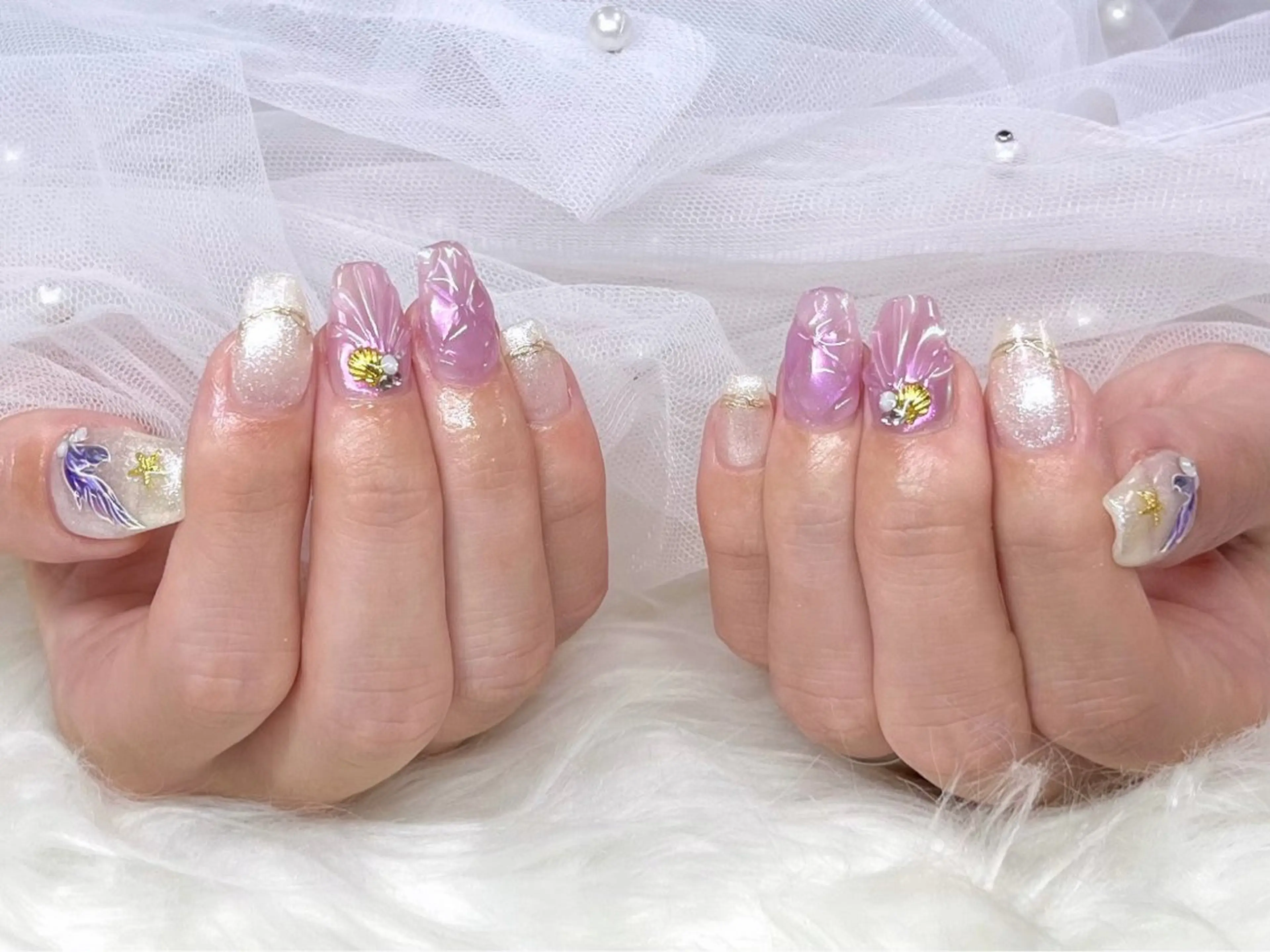 ネイル ハンドネイル Nailsalon Sis Linkのネイルデザイン