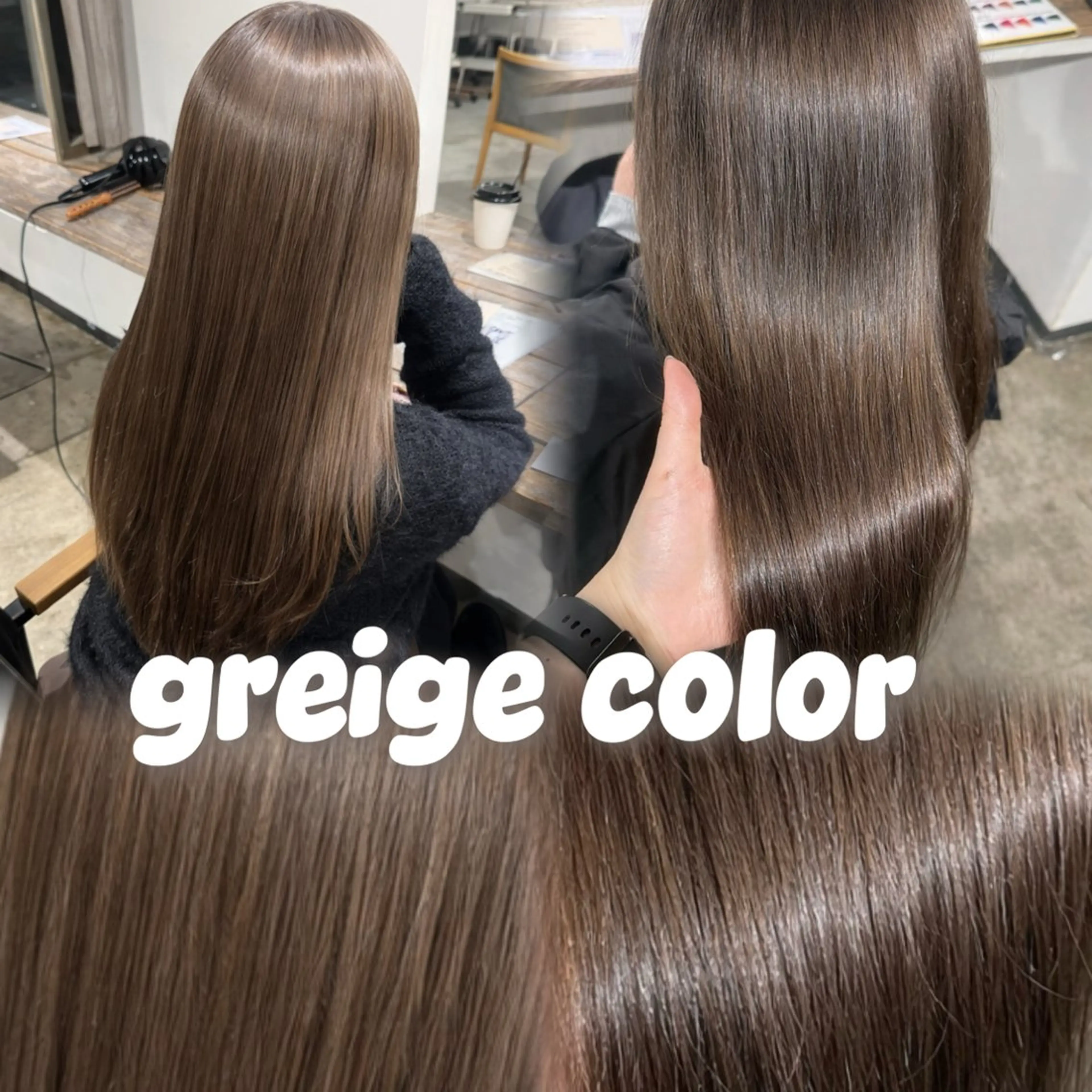 カラー 🫧ブリーチモデル/ 透明感カラー /みきのヘアスタイル