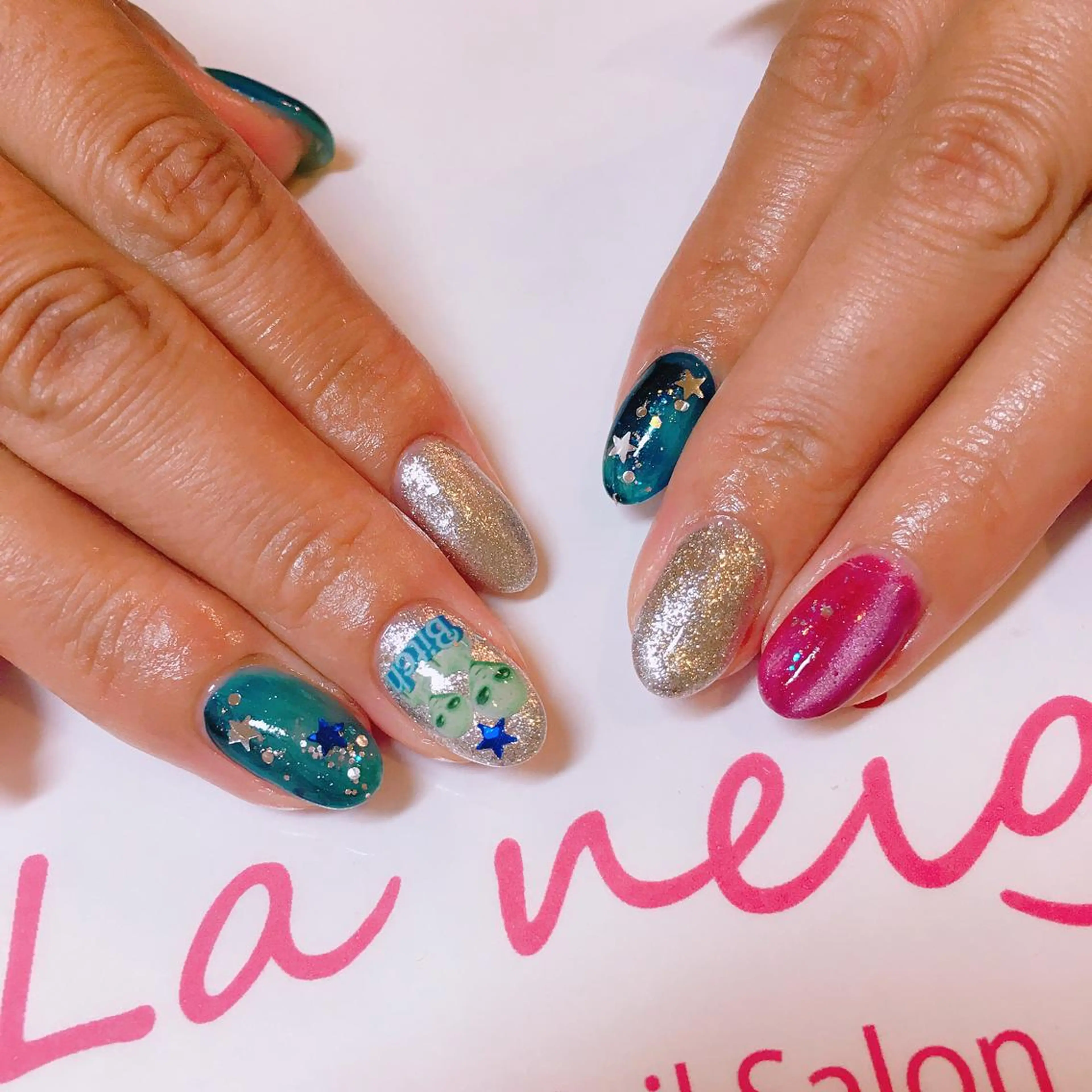 ネイル La neige* yuki 🐩🌙のネイルデザイン