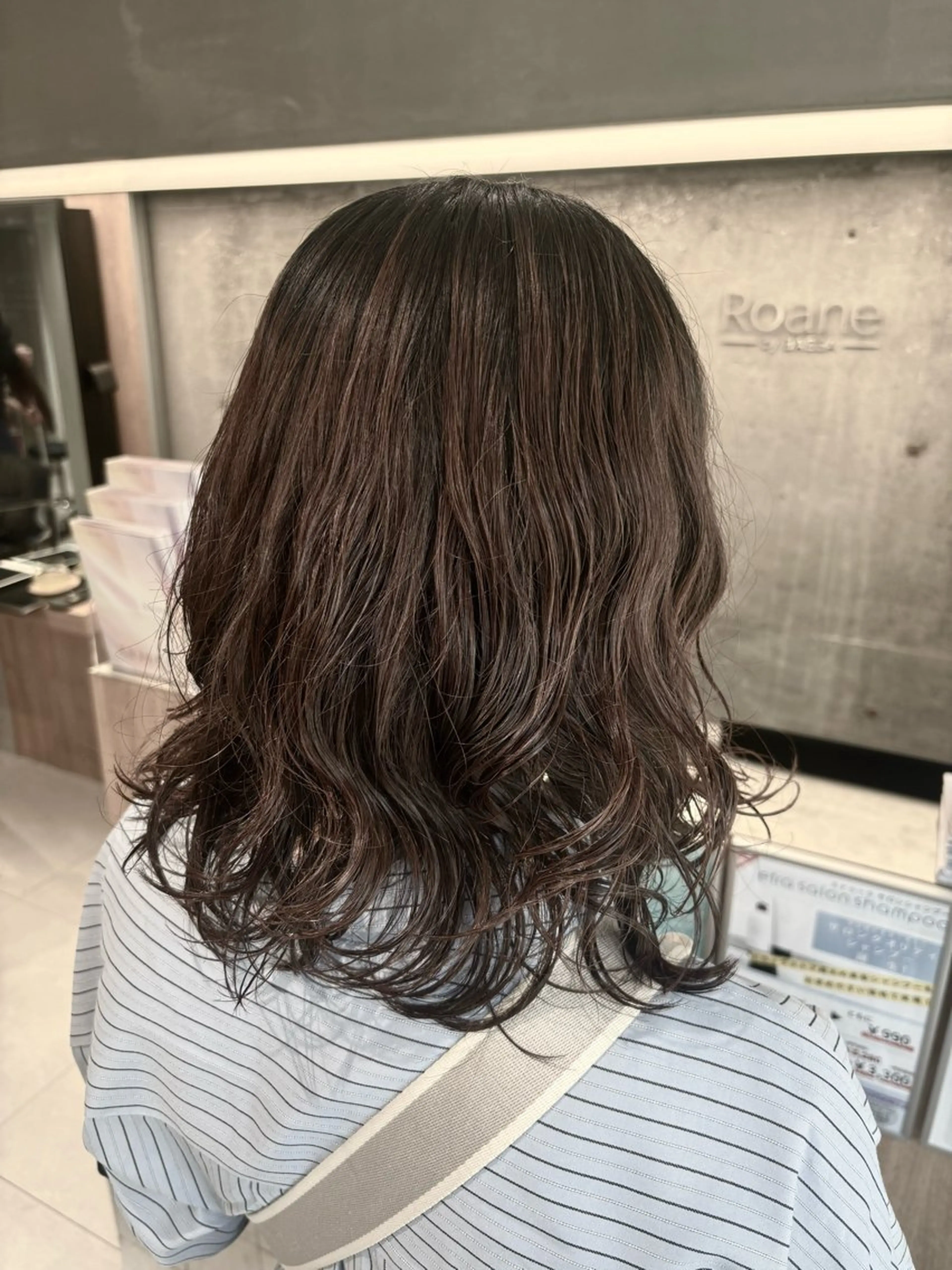 ミディアム ミディアムパーマ カット パーマ カザマ🪡🧵/パー マ/デジタルパーマのヘアスタイル