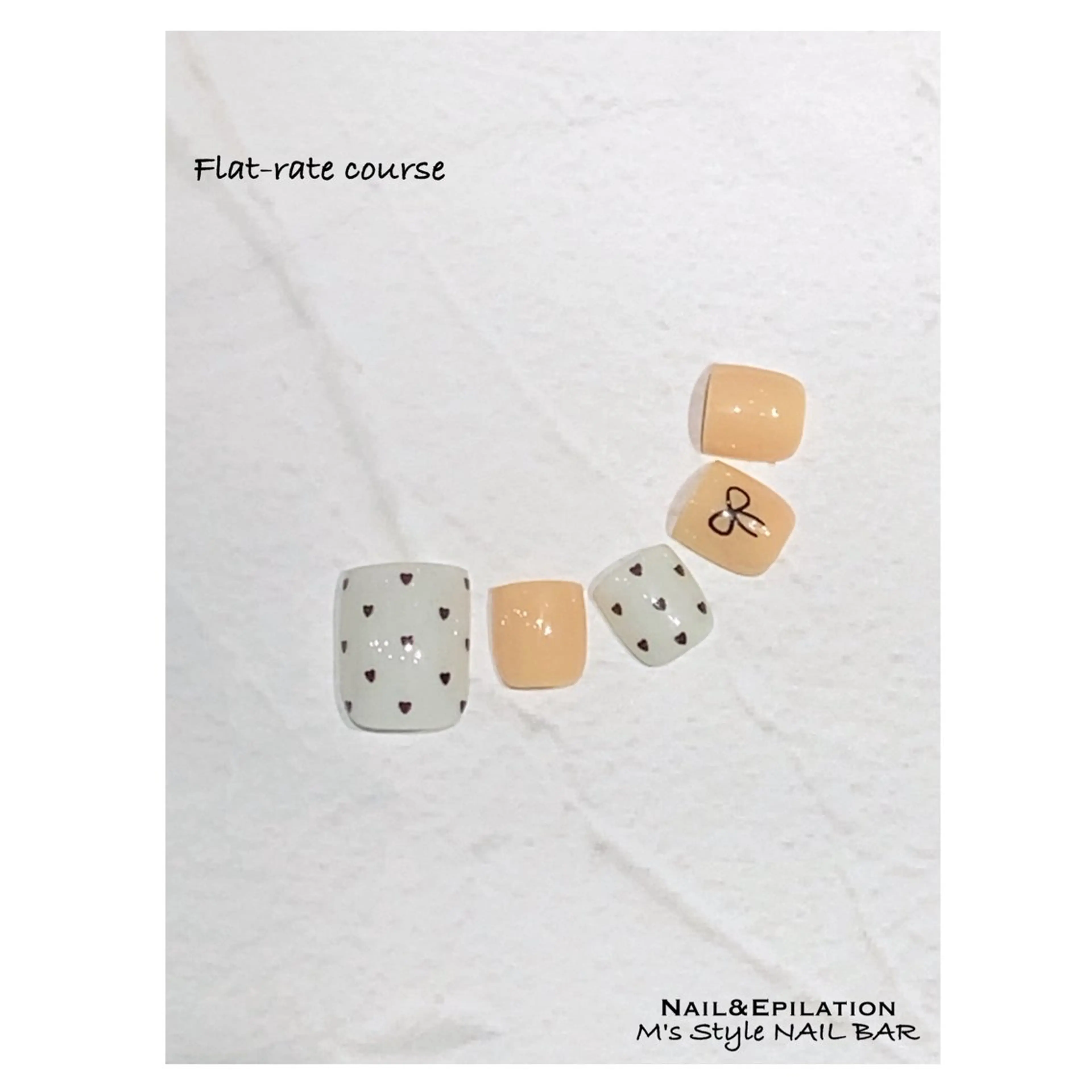 ネイル 成人式 フットネイル フレンチネイル ジェルネイル 韓国ネイル フットネイル M's Style NAIL BARのネイルデザイン