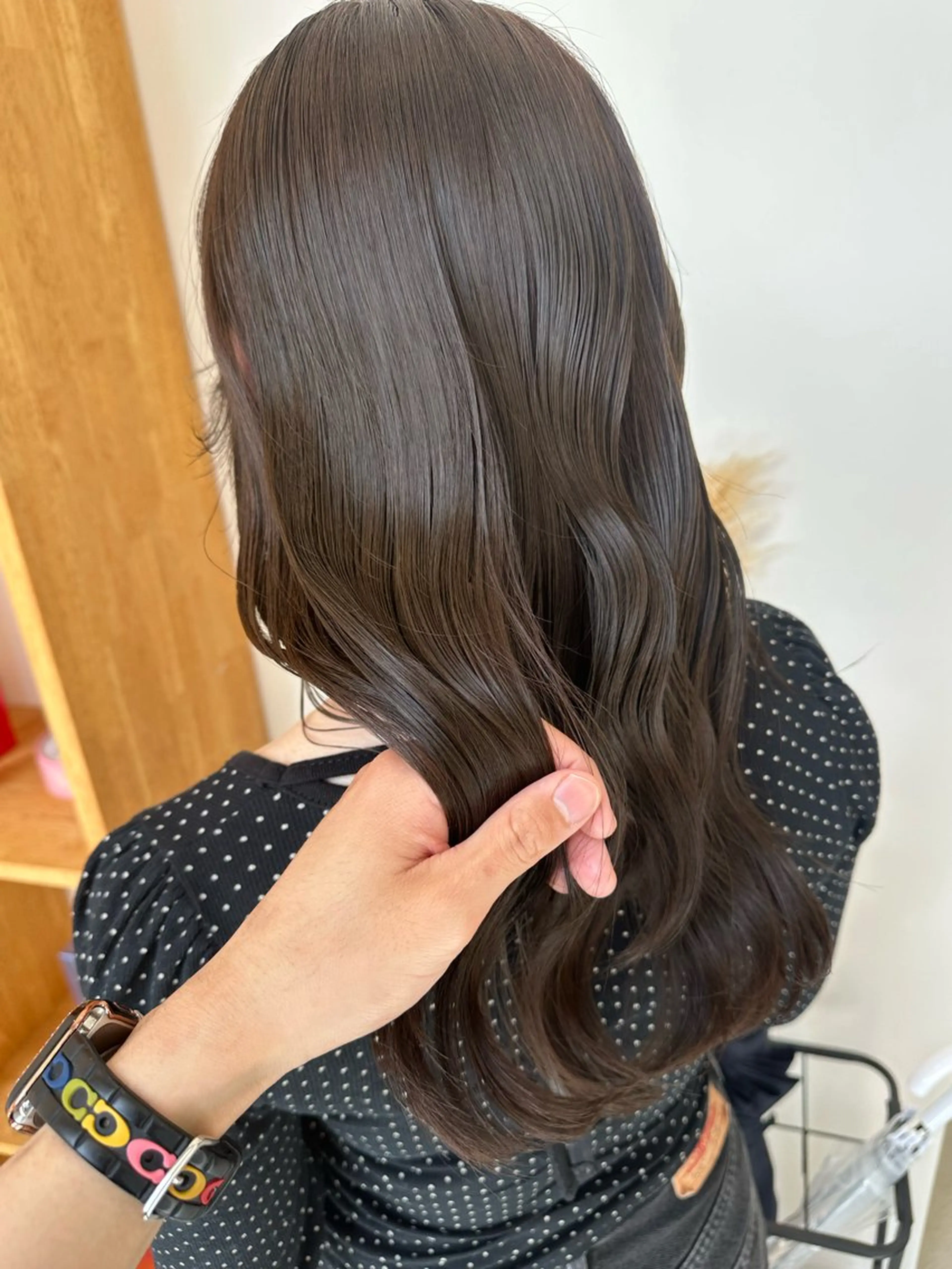 カット＋カラー＋スパ＋𝔸𝕦𝕛𝕦𝕒トリートメントの写真