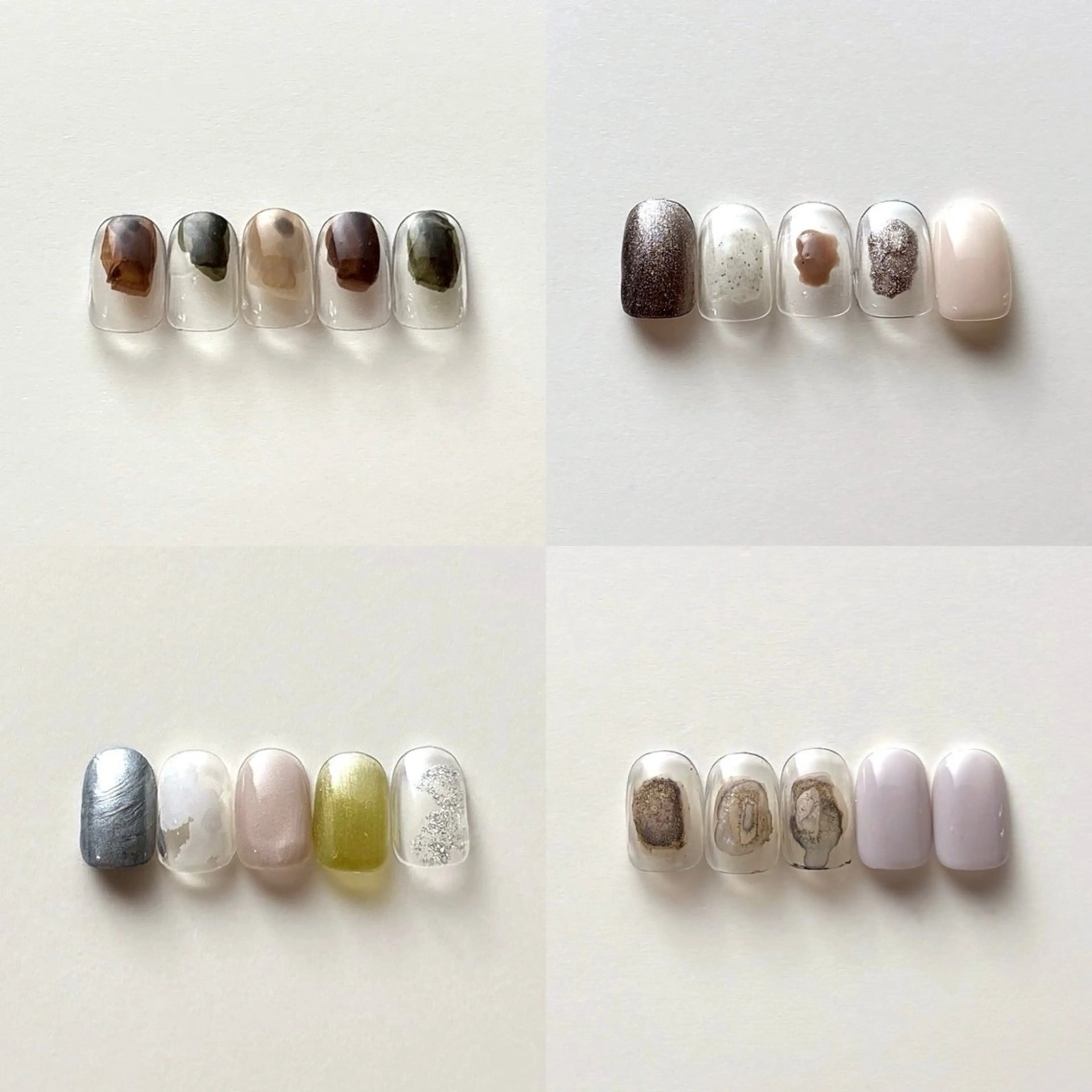 ネイル アートネイル ジェルネイル ニュアンスネイル ハンドネイル Angelique 田中/高崎のネイルデザイン