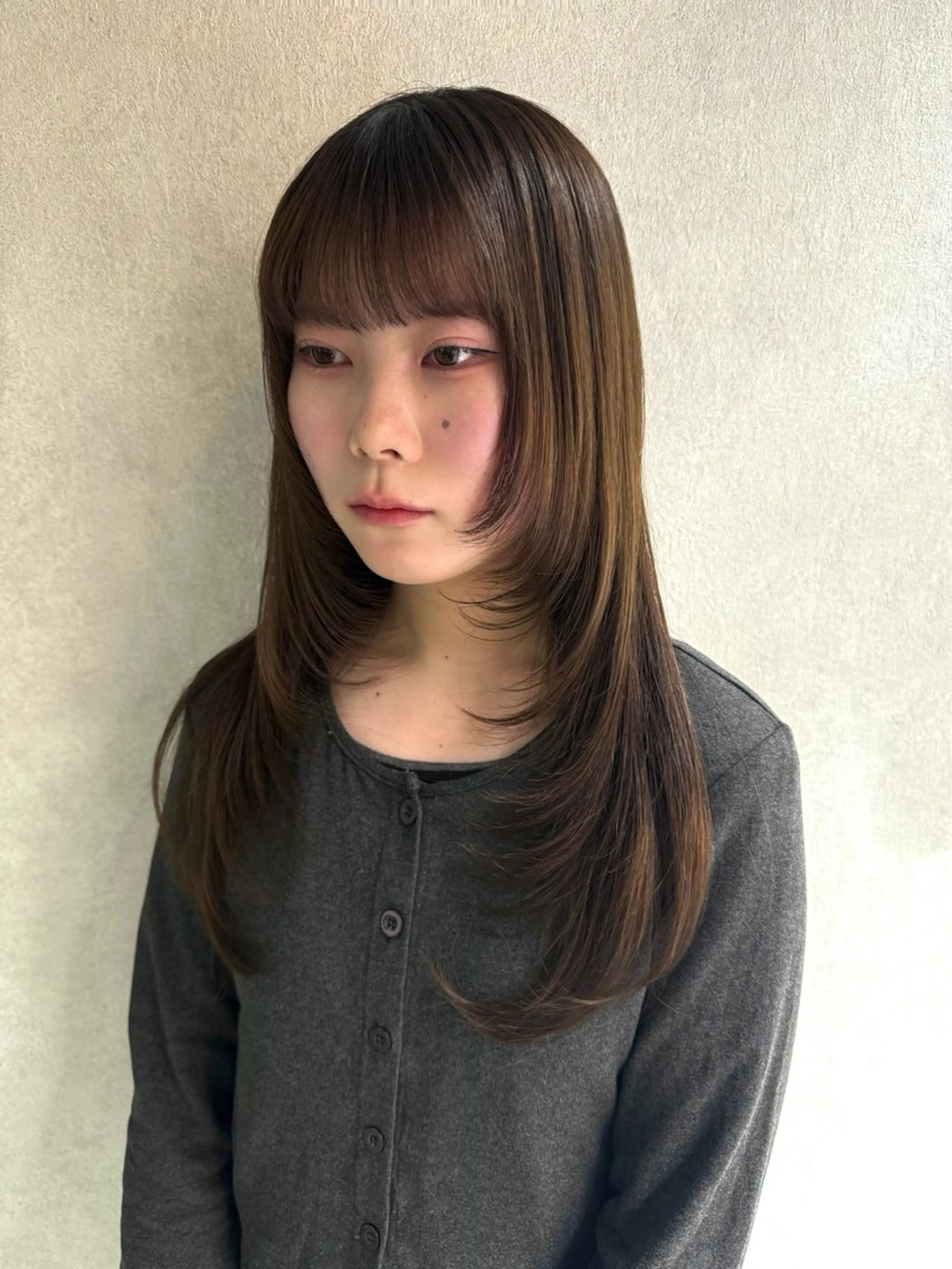 【人気No.1✨】レディース限定カット+艶カラー+高保湿トリートメントの写真