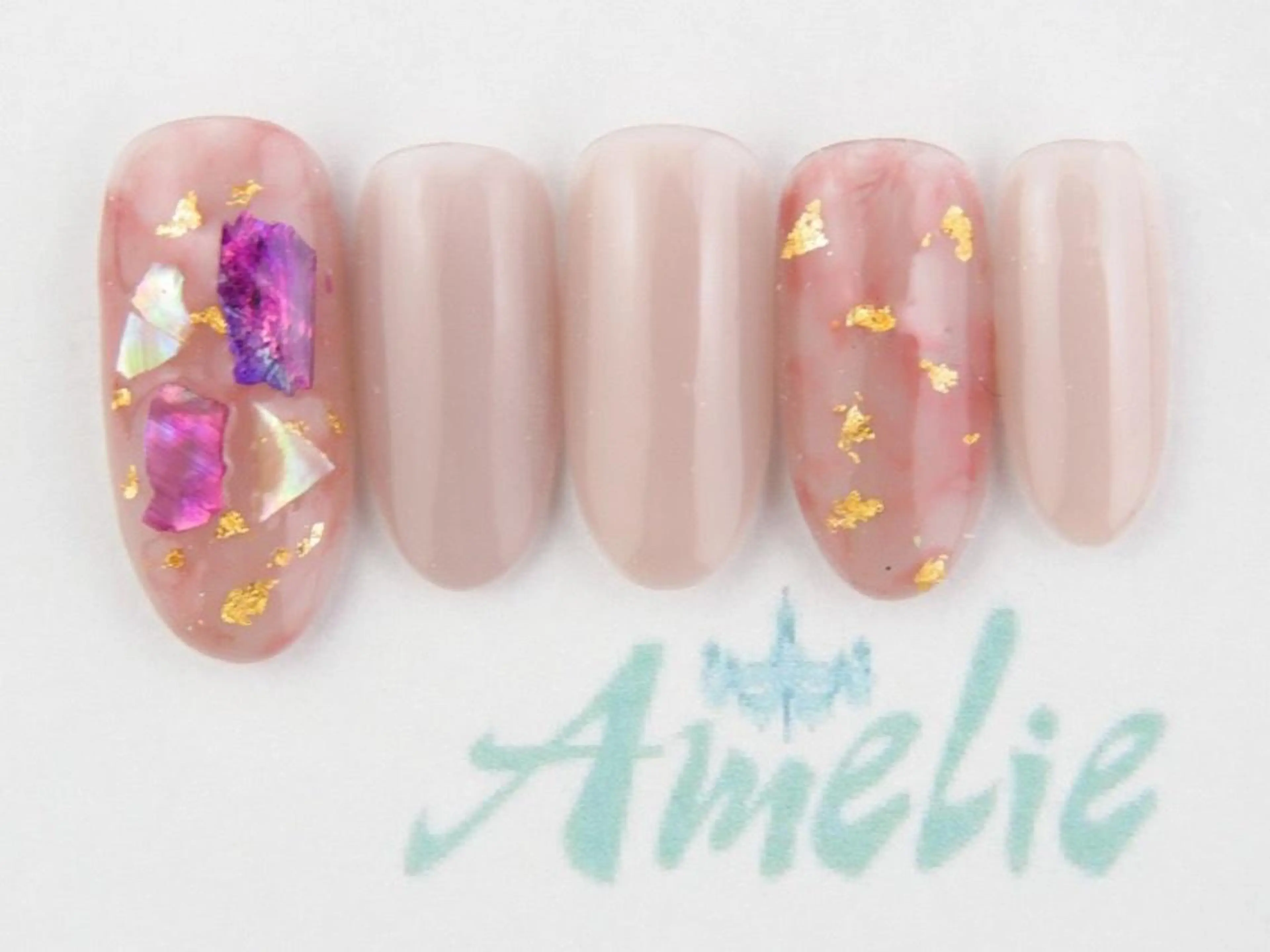 ネイル いちじゅう あおいのネイルデザイン