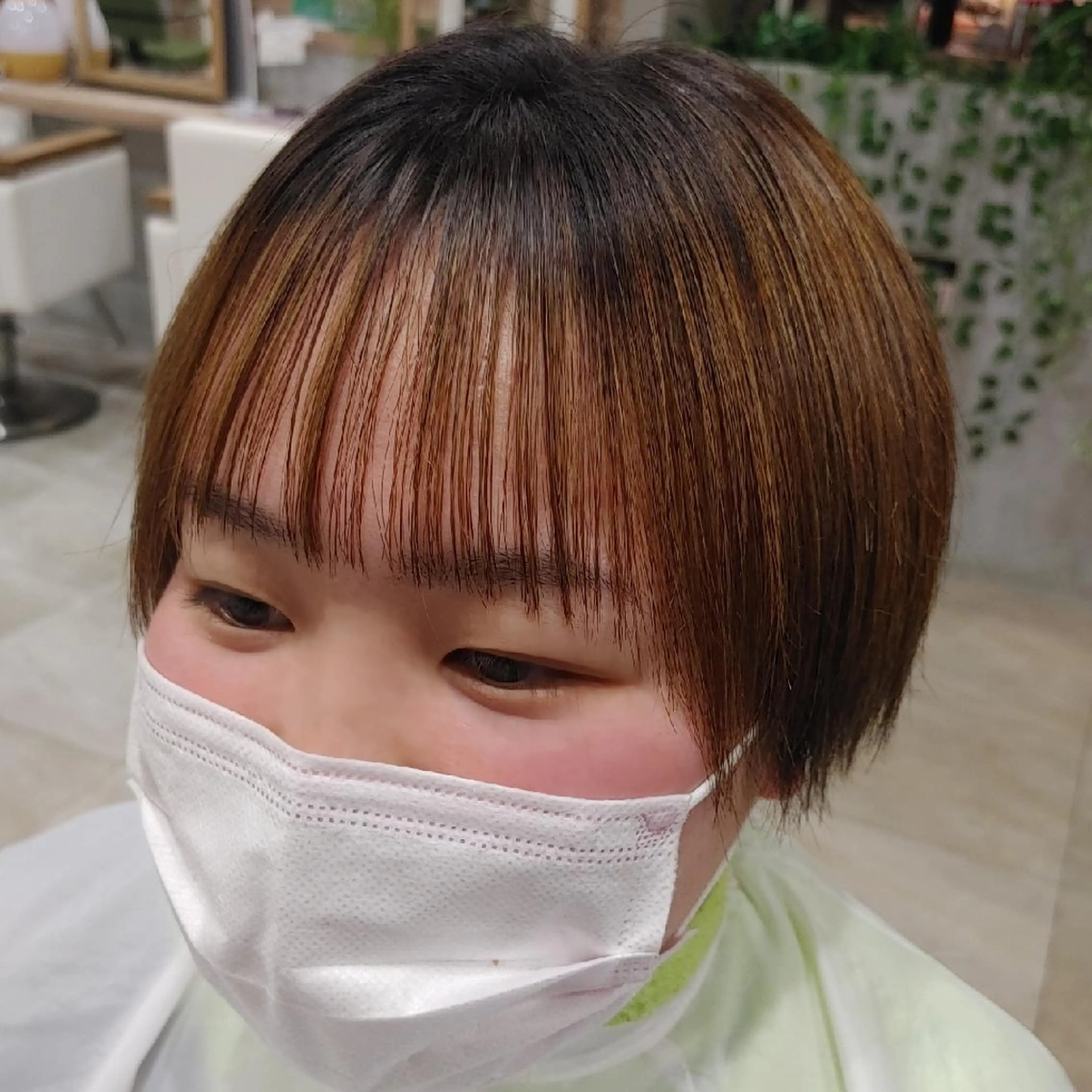 ショート 'Olu'Olu    ひかるのヘアスタイル