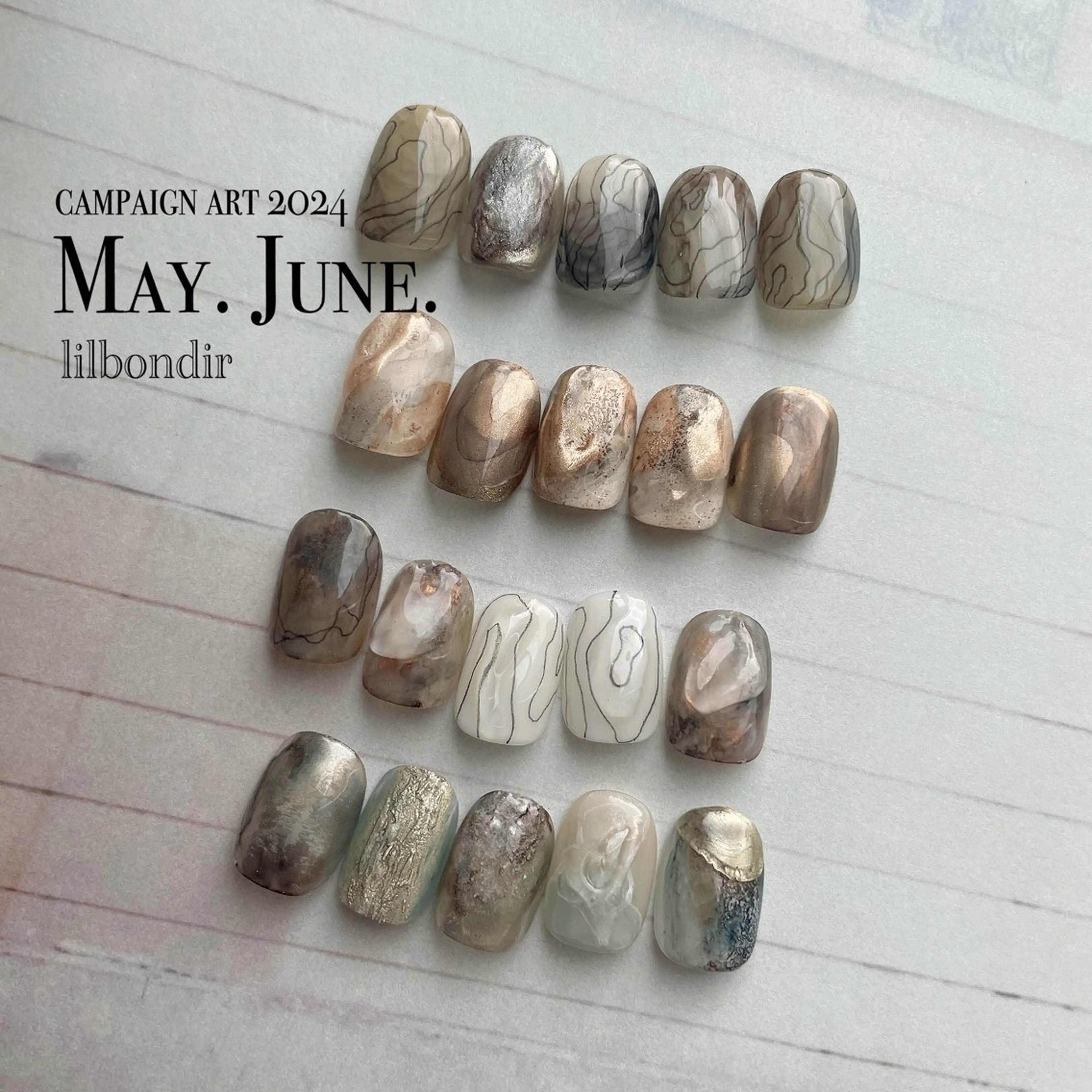 ネイル lilbondir. chiharuのネイルデザイン