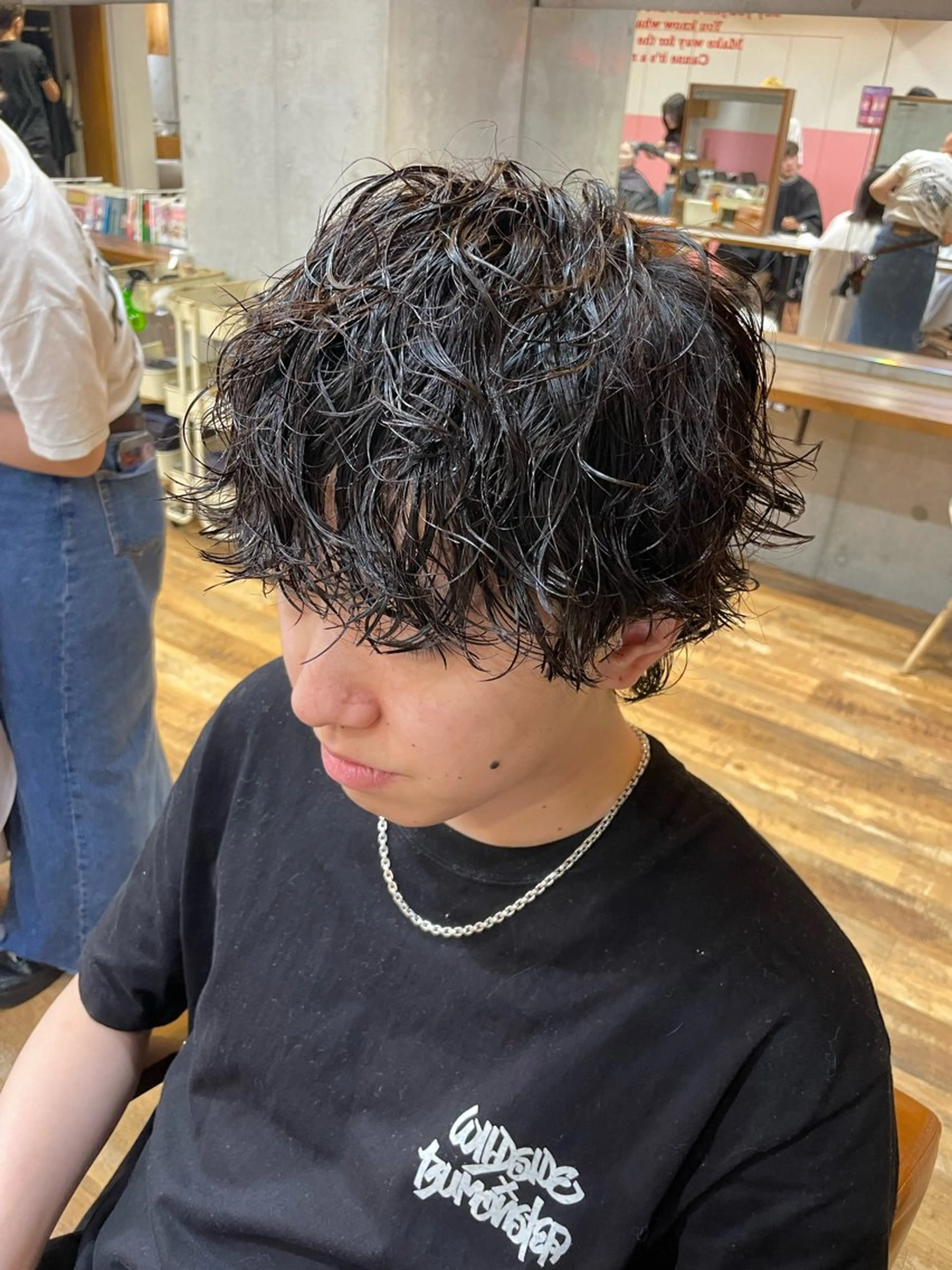 パーマ メンズ カット パーマ トリートメント 🔥メンズ特化パーマ 🦖増田弘明🦖のヘアスタイル