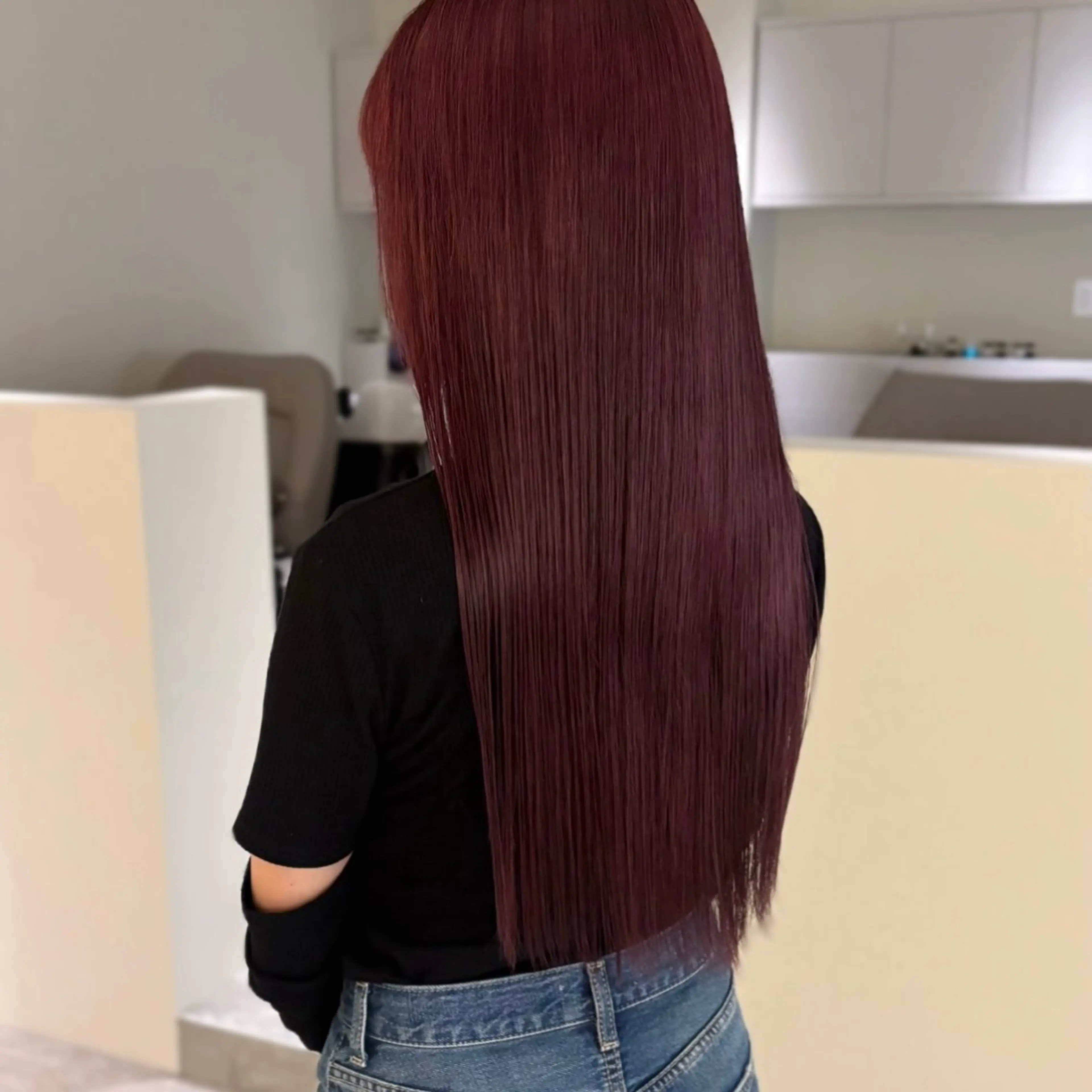 ロング カラー カット ヘアカラー トリートメント hana/艶髪 /透明感カラー🪞のヘアスタイル