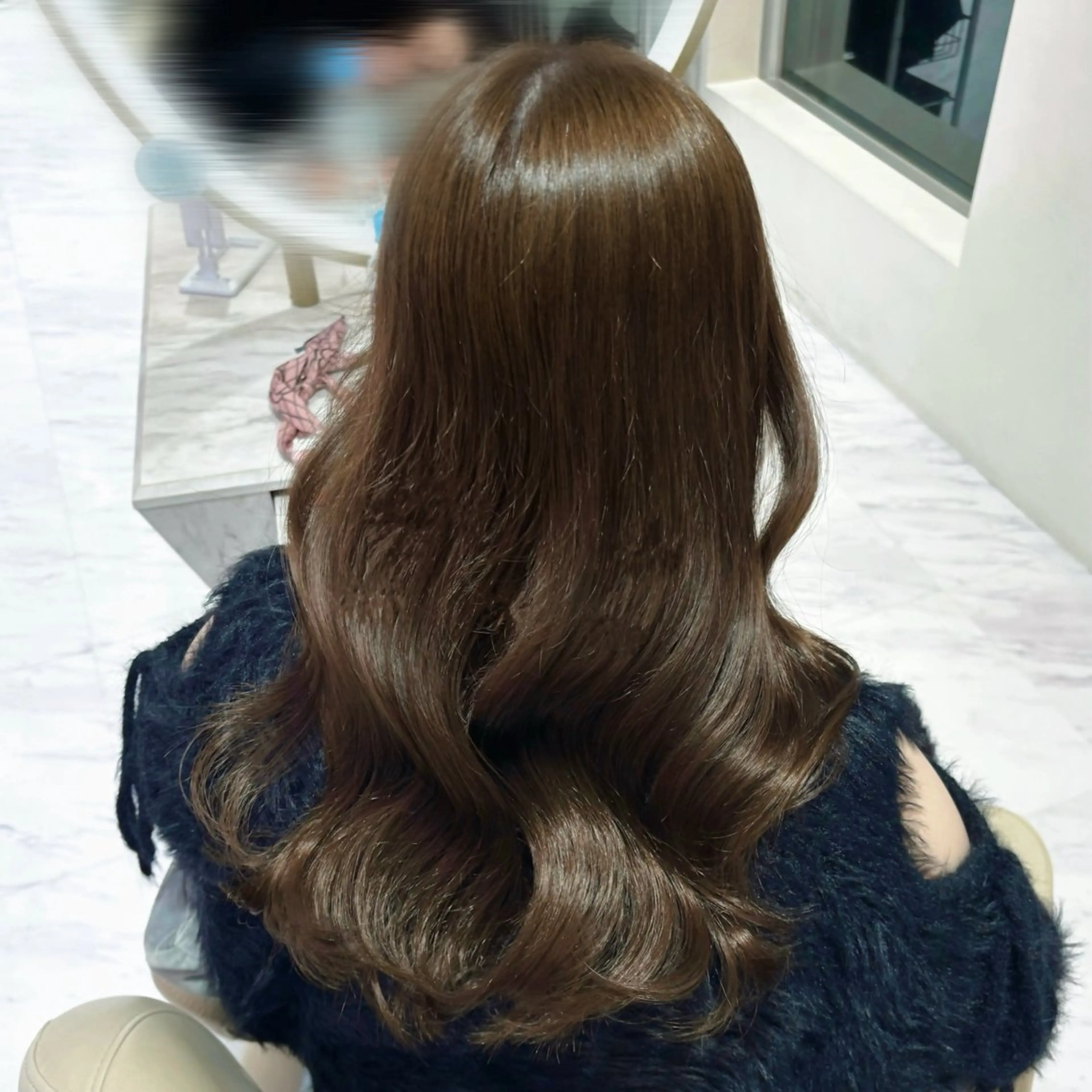 ロング カラー ベージュカラー オリーブベージュ 🍯Ayu/ハイトー ン/ブリーチ/ヘアメのヘアスタイル