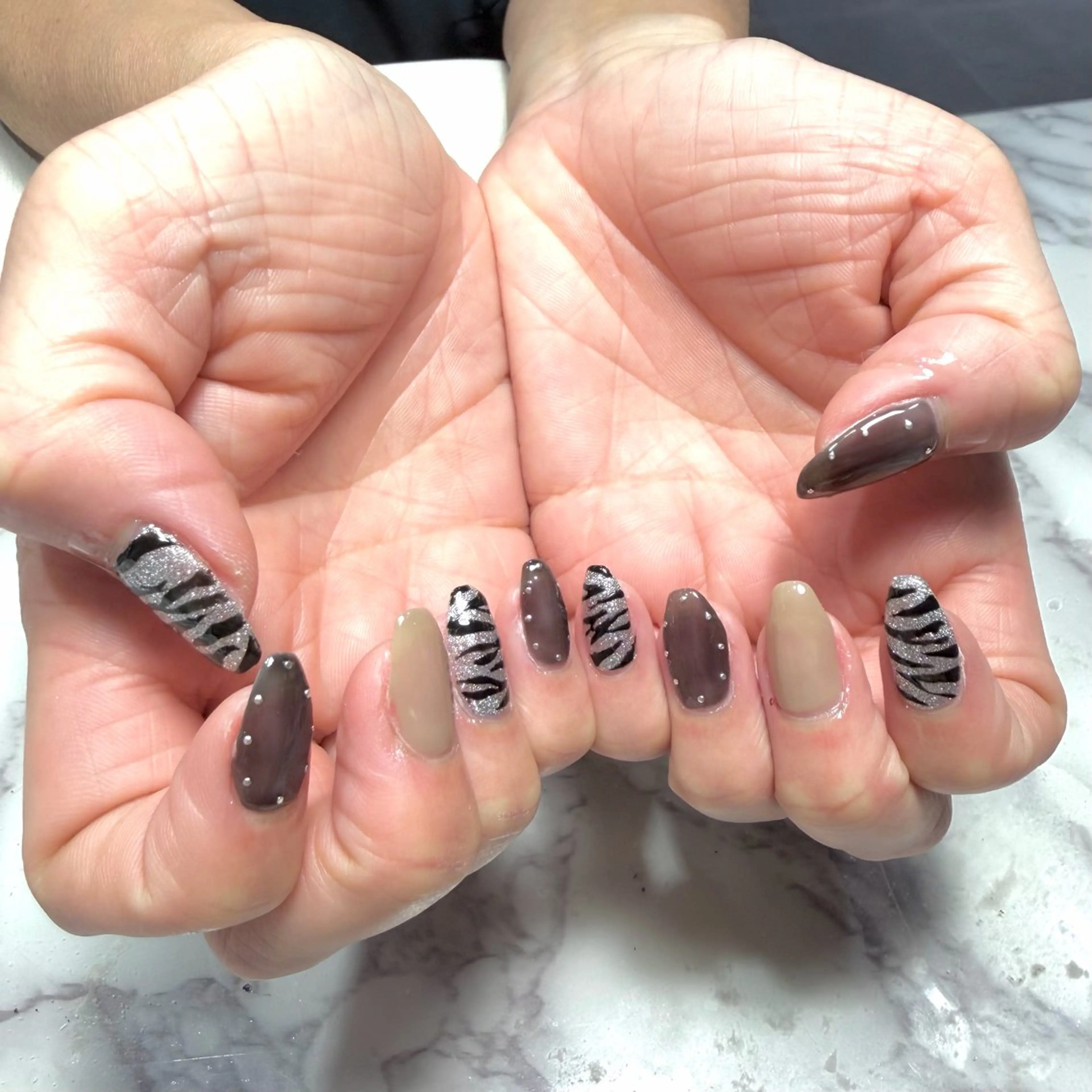 ネイル ハンドネイル ツメイク船橋店🍓 Kurea🤍のネイルデザイン