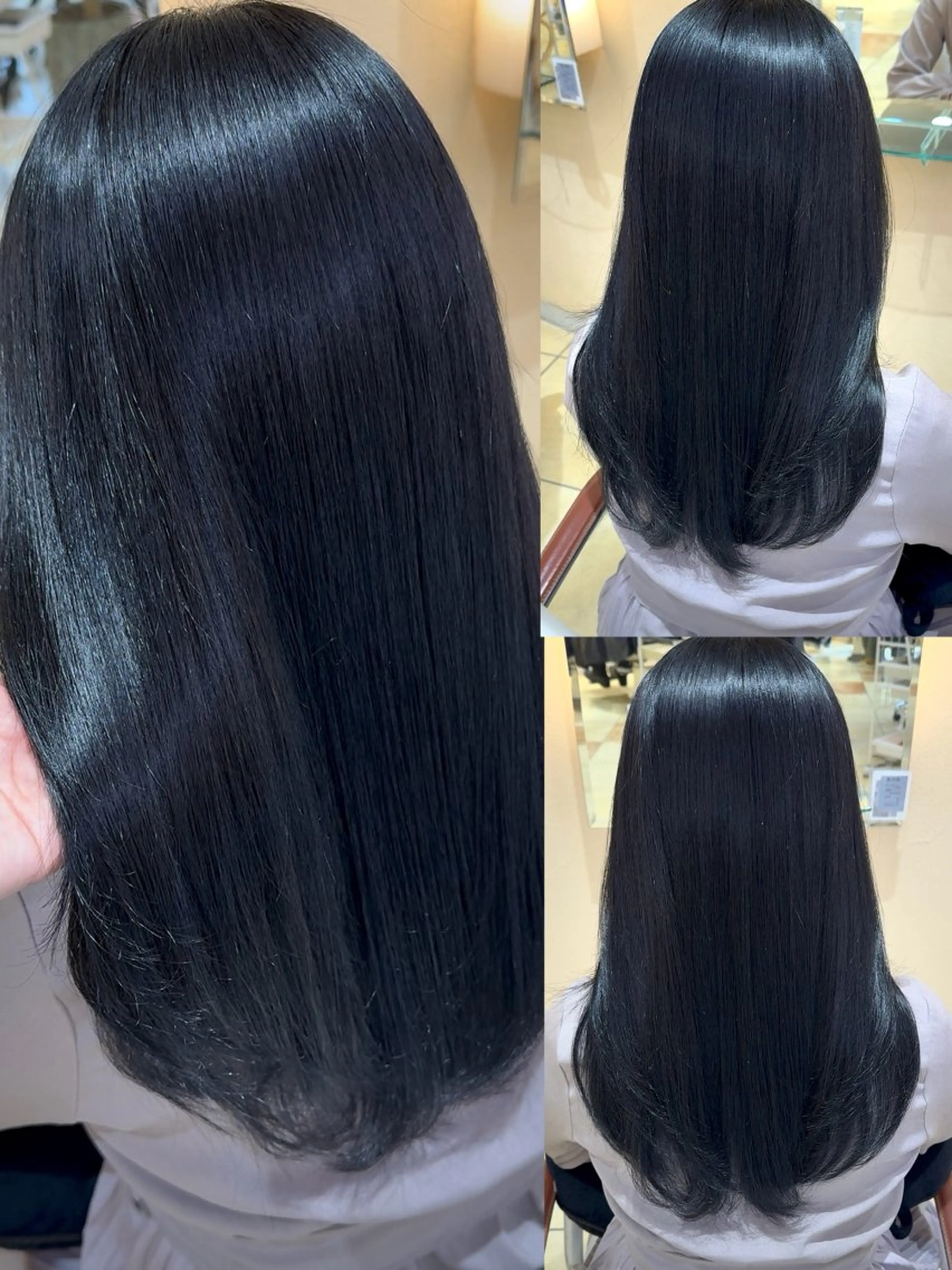 セミロング 髪質改善 池田 早穂のヘアスタイル