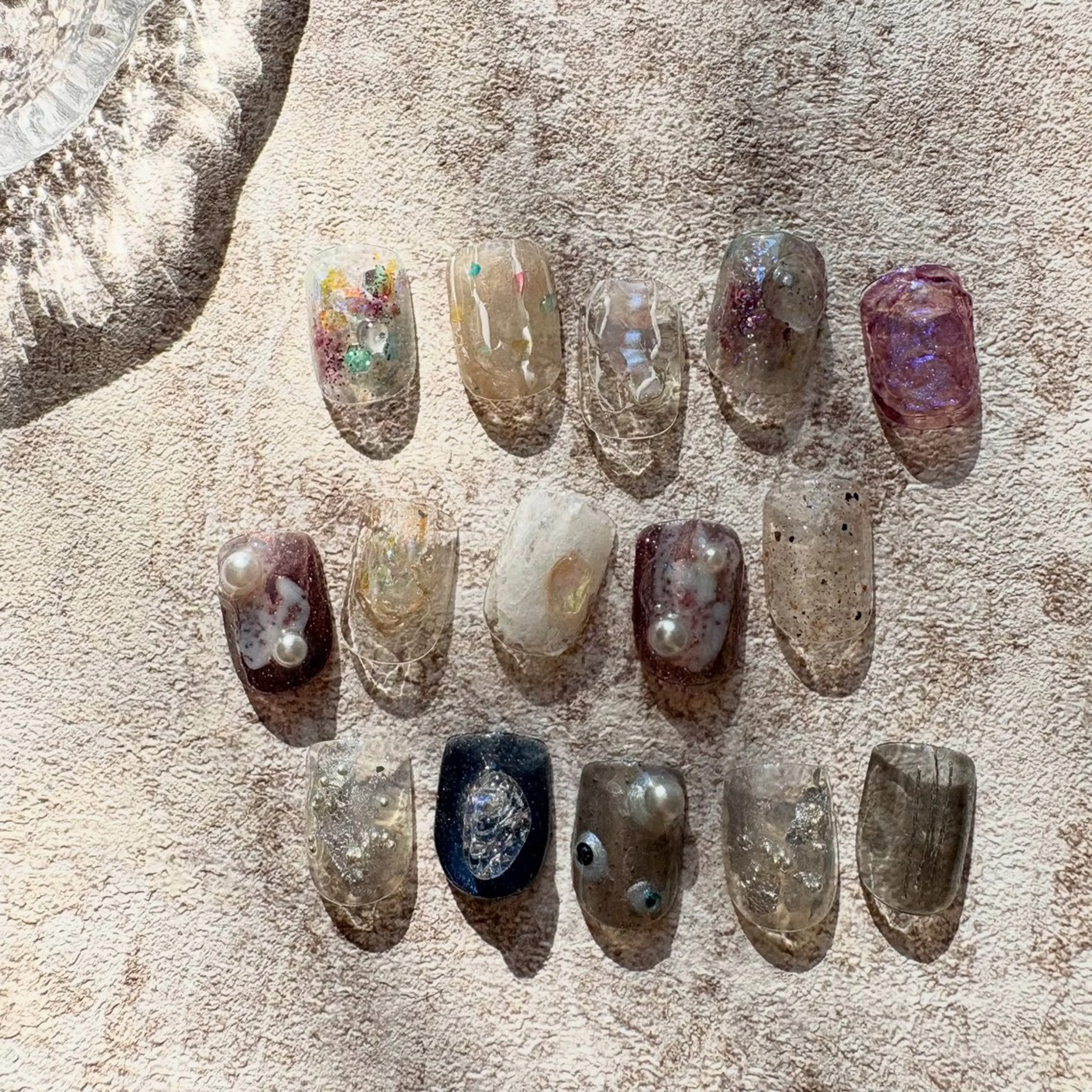 ネイル ハンドネイル ano 生駒ネイルサロンのネイルデザイン