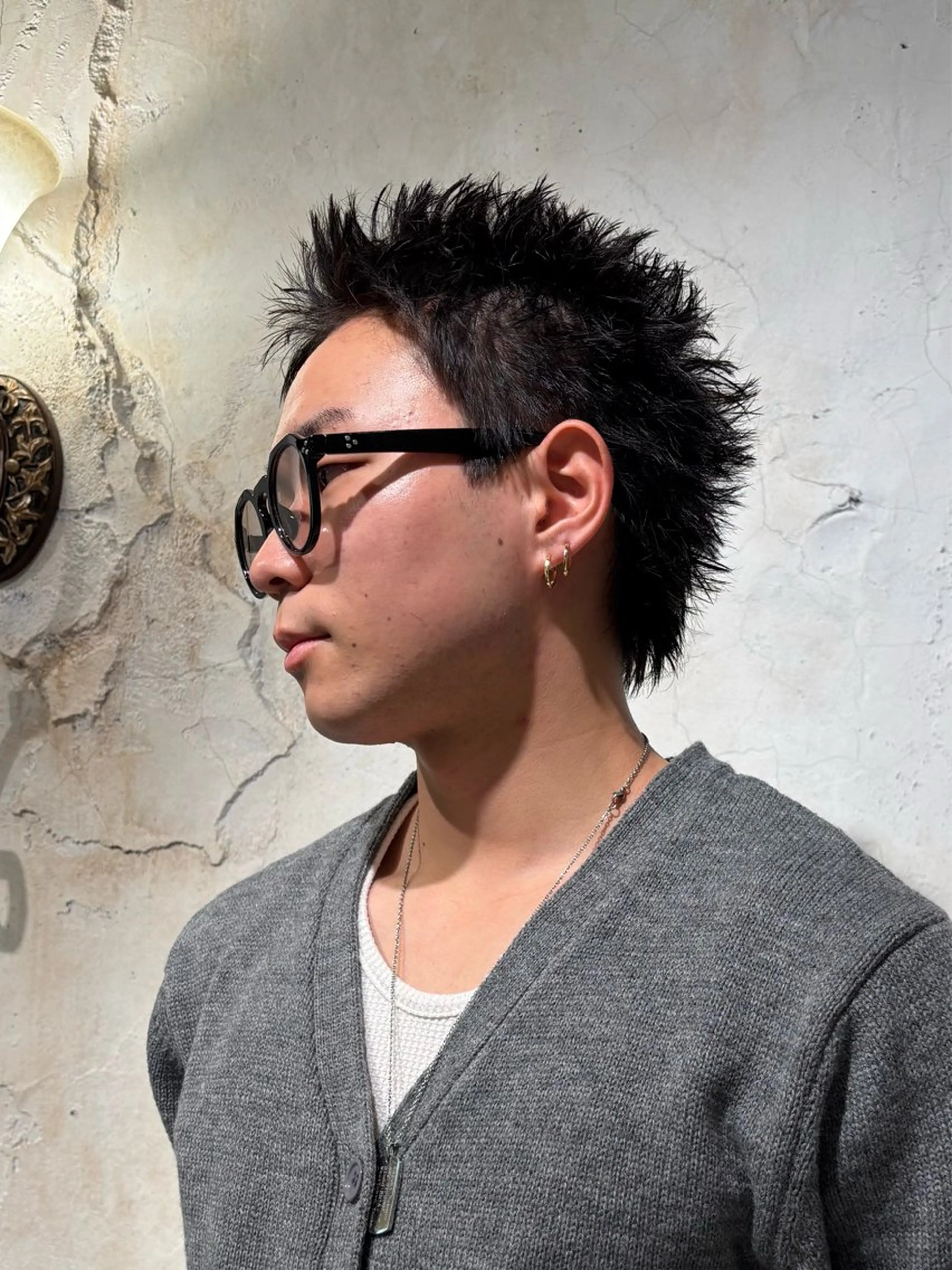 ◆メンズプラン◆【炭酸シャンプー＋選べるアロマスパ５min＋カット】の写真