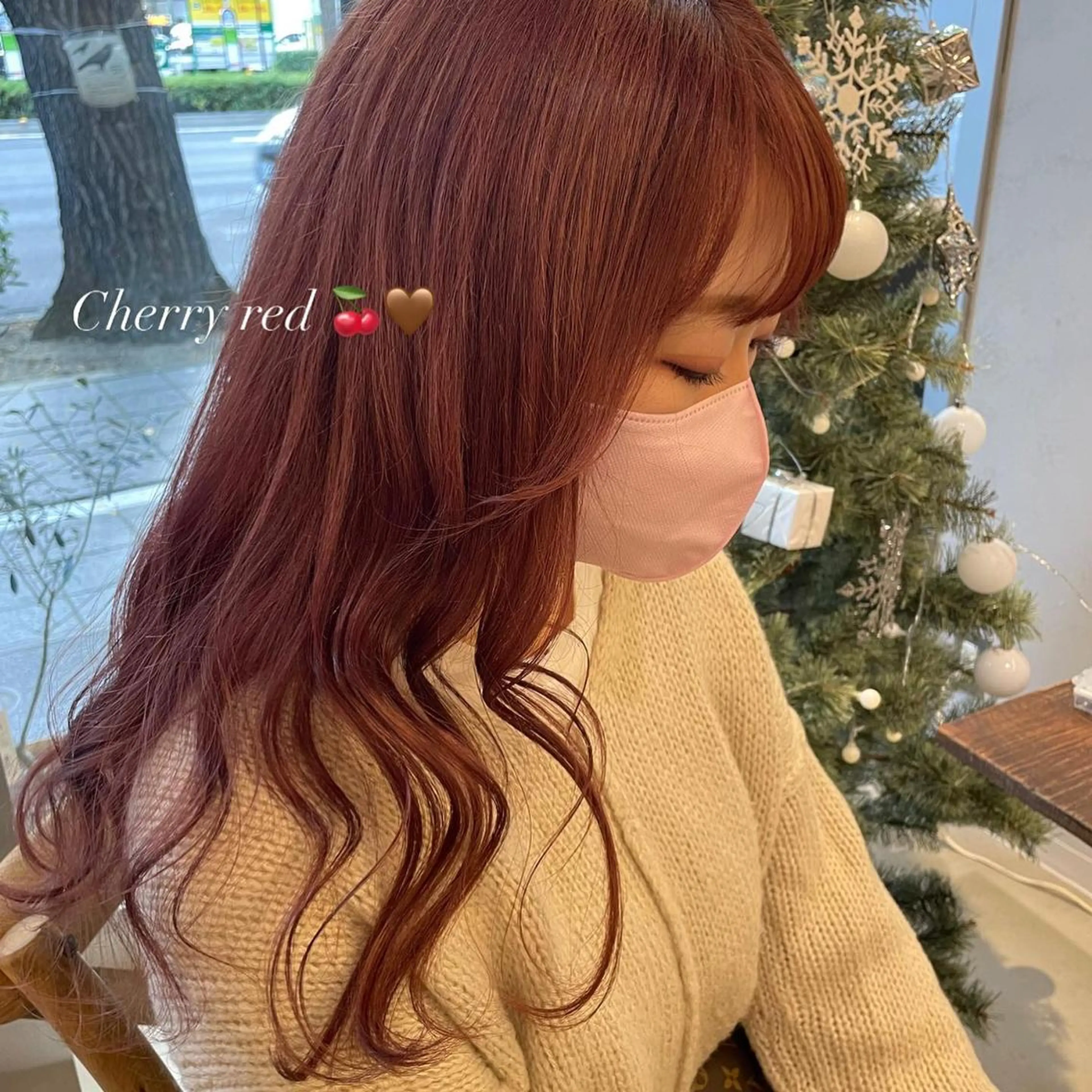 カラー ヘアアレンジ ブリーチ 透明感カラー ブリーチなしカラー 𝙢𝙞𝙮𝙪🎀 girly hairのヘアスタイル