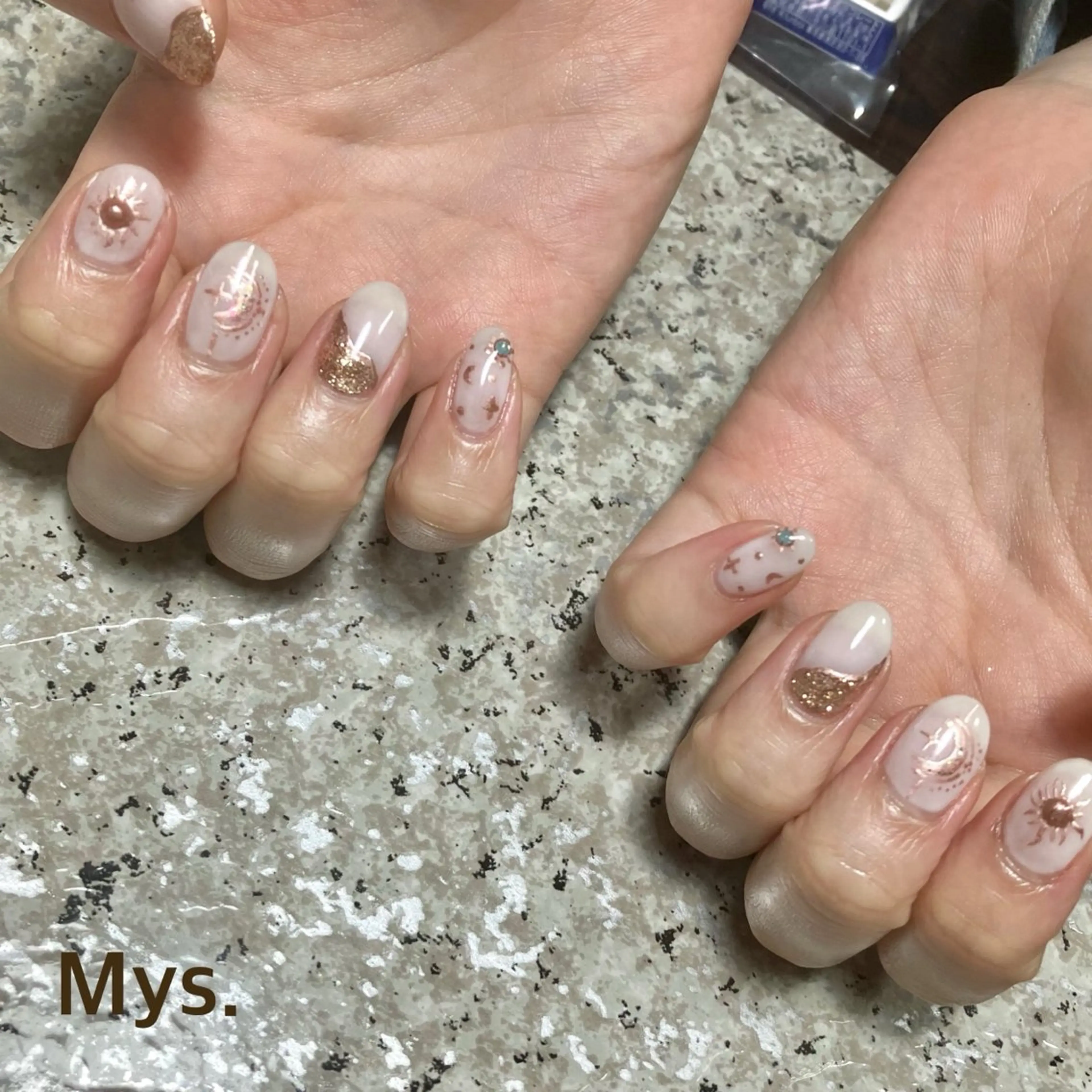 ネイル ハンドネイル Mys. 三上紗紀のネイルデザイン