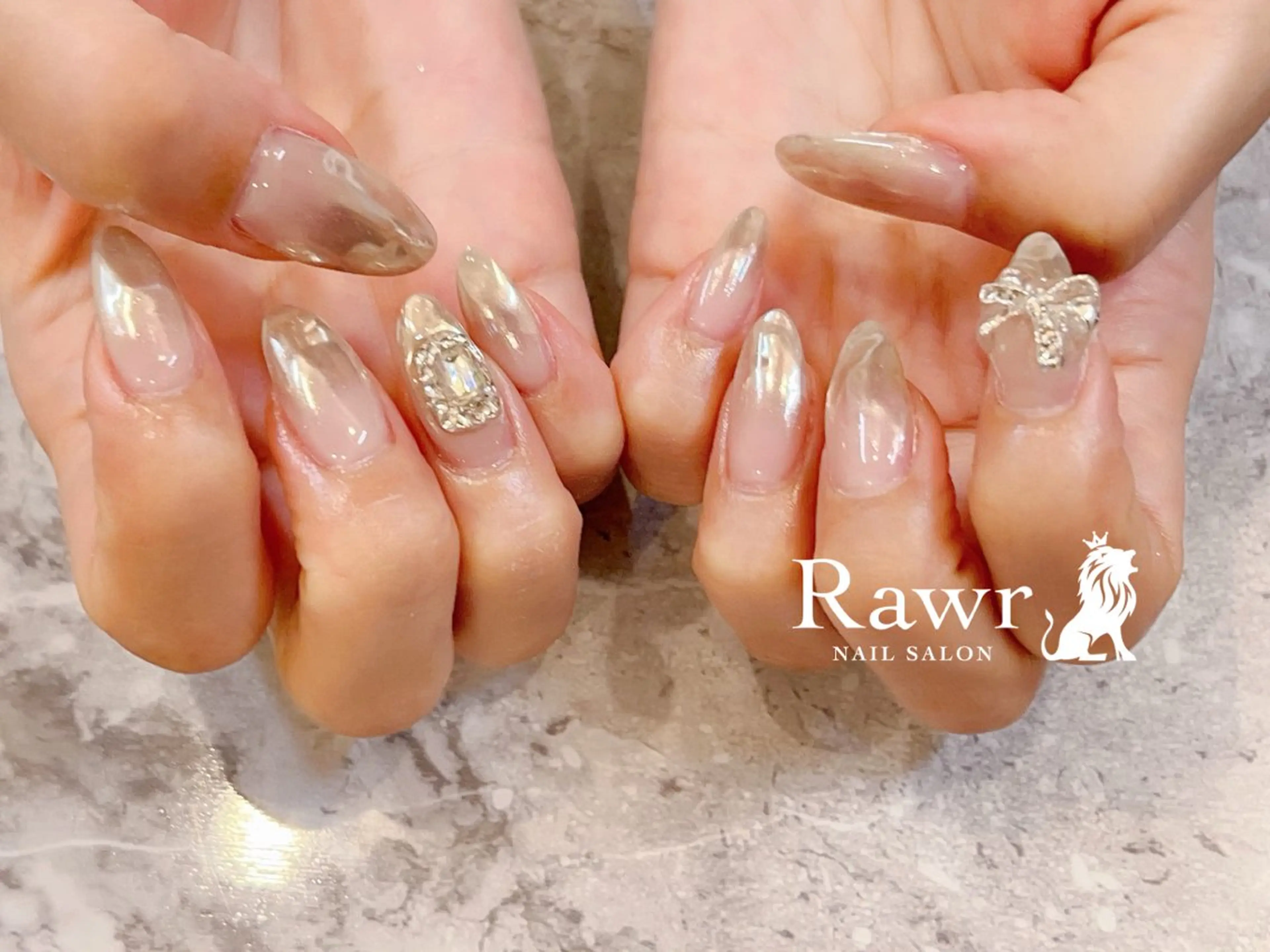 ネイル ハンドネイル Rawr / saoriのネイルデザイン