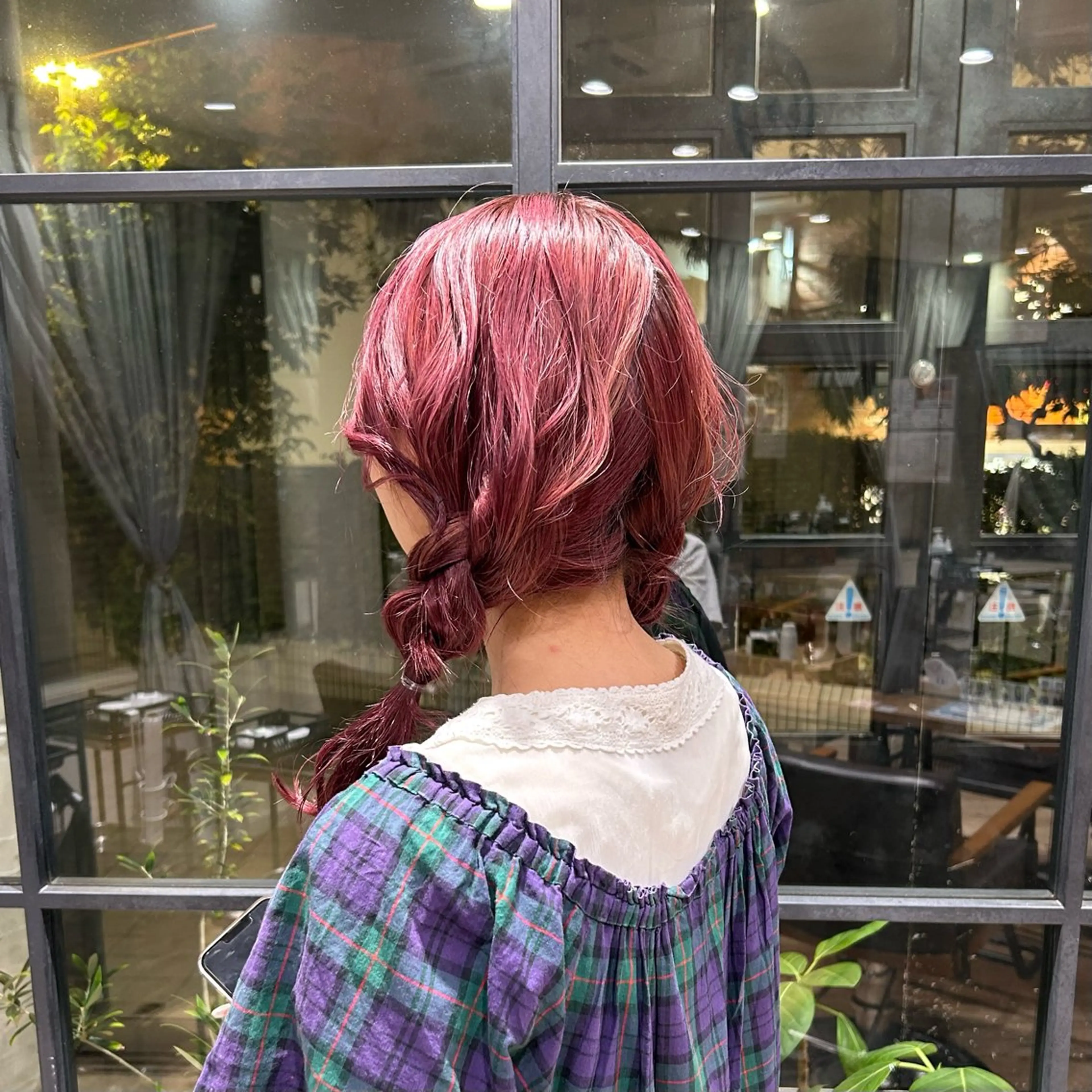 セミロング ボブレイヤー/ ブリーチ/miyuuのヘアスタイル