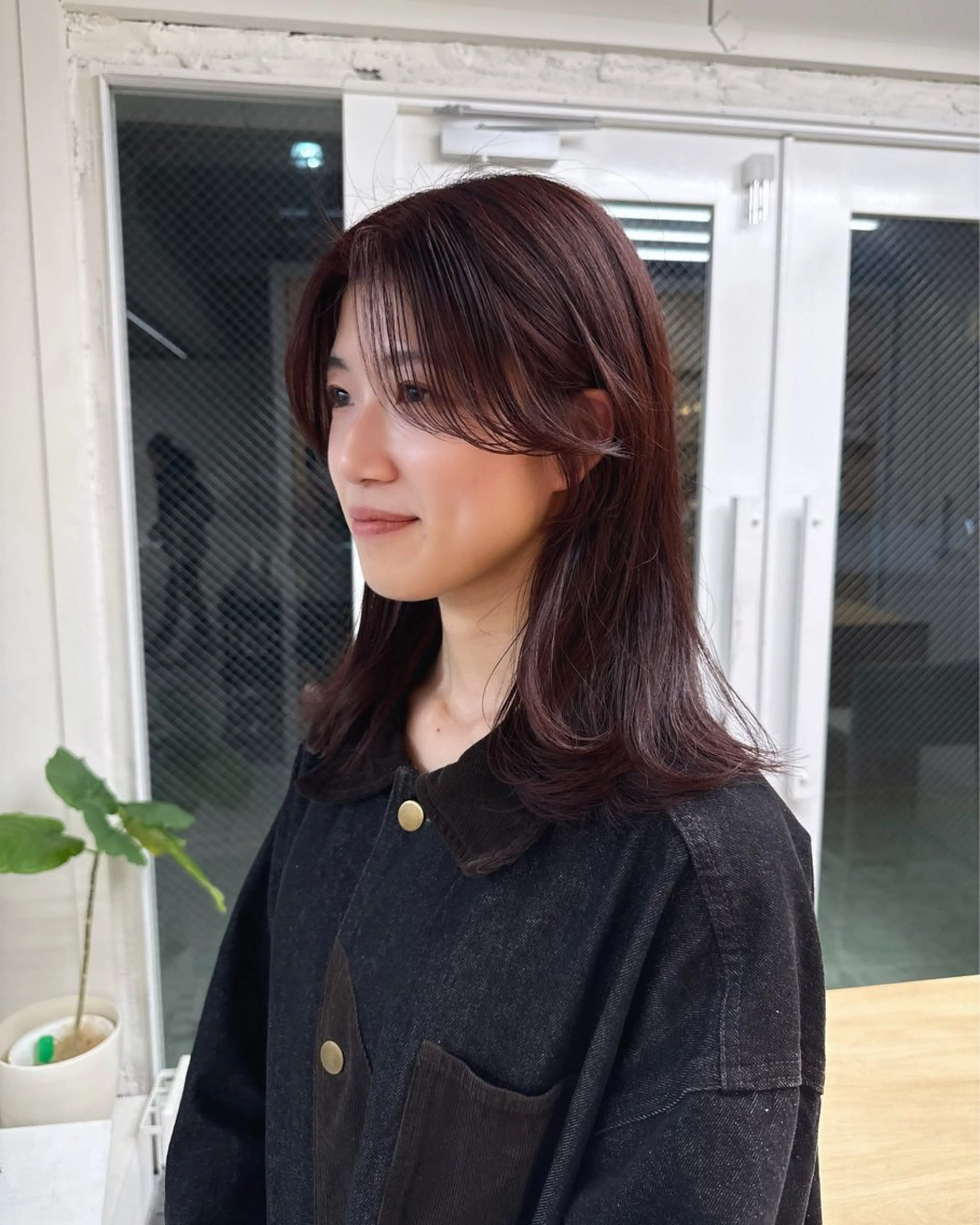 セミロング カラー 🎀 liz🎀のヘアスタイル