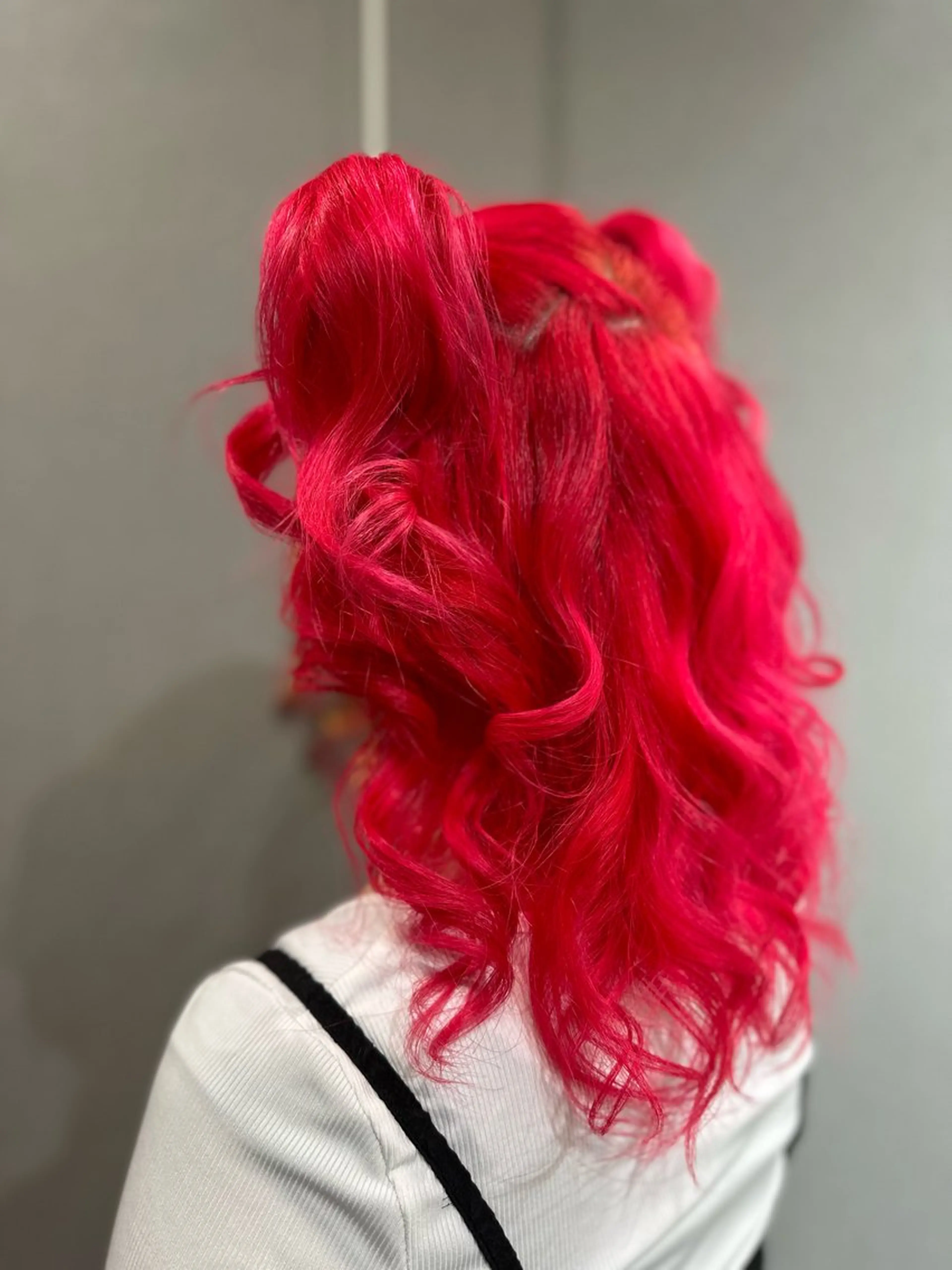 セミロング K Harukaのヘアスタイル