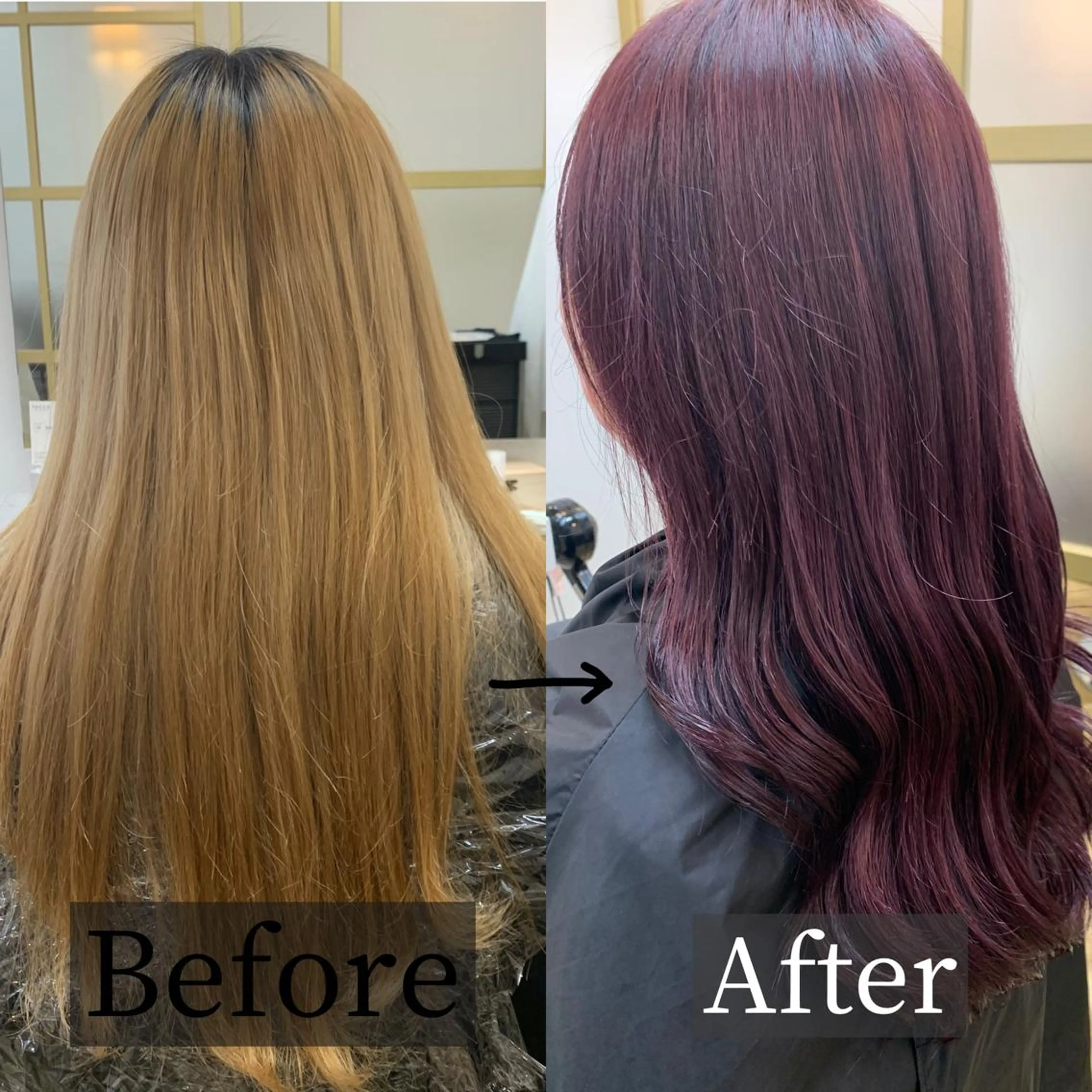 ロング カラー ブリーチ ブラウンカラー ラベンダーカラー ピンクカラー ECLART milia【髪質改善 個室サロン】所属・MIHO /のヘアスタイル