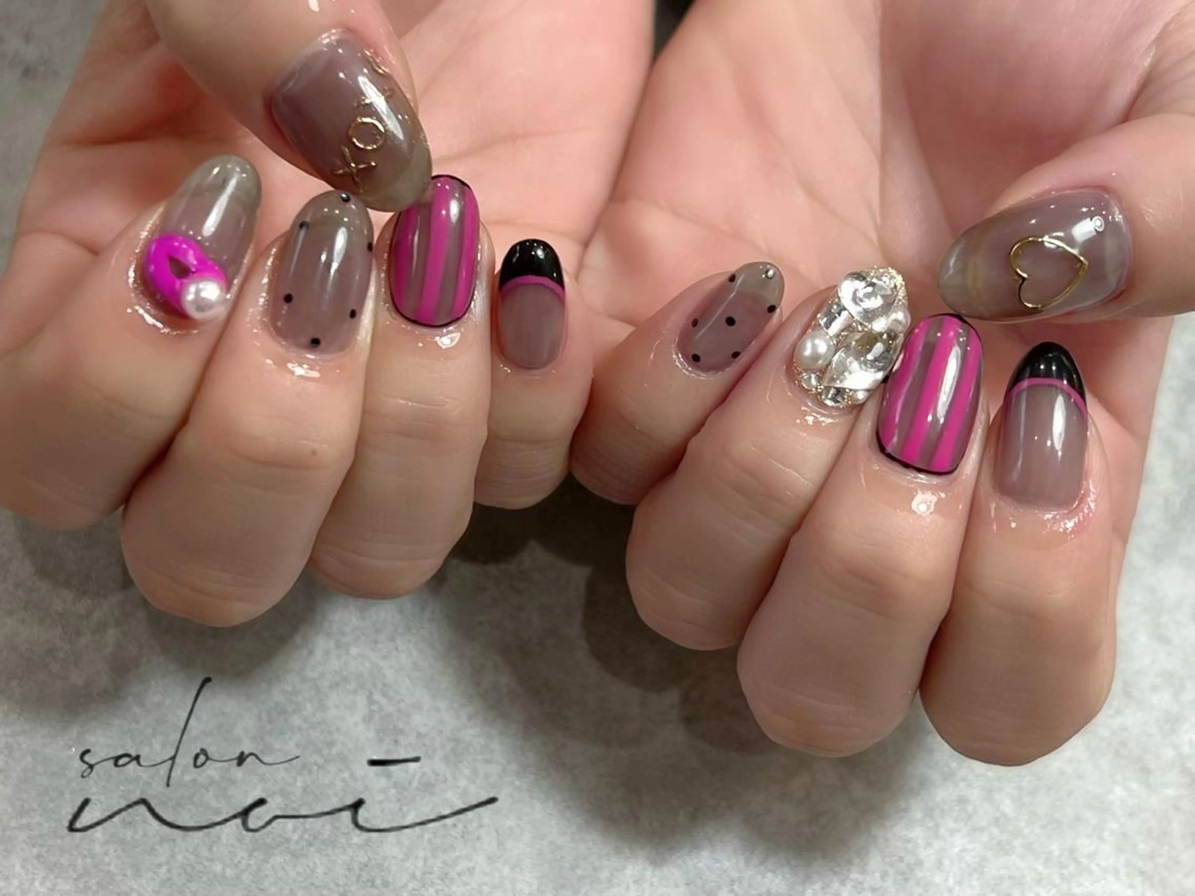 ネイル ハンドネイル salon noiのネイルデザイン