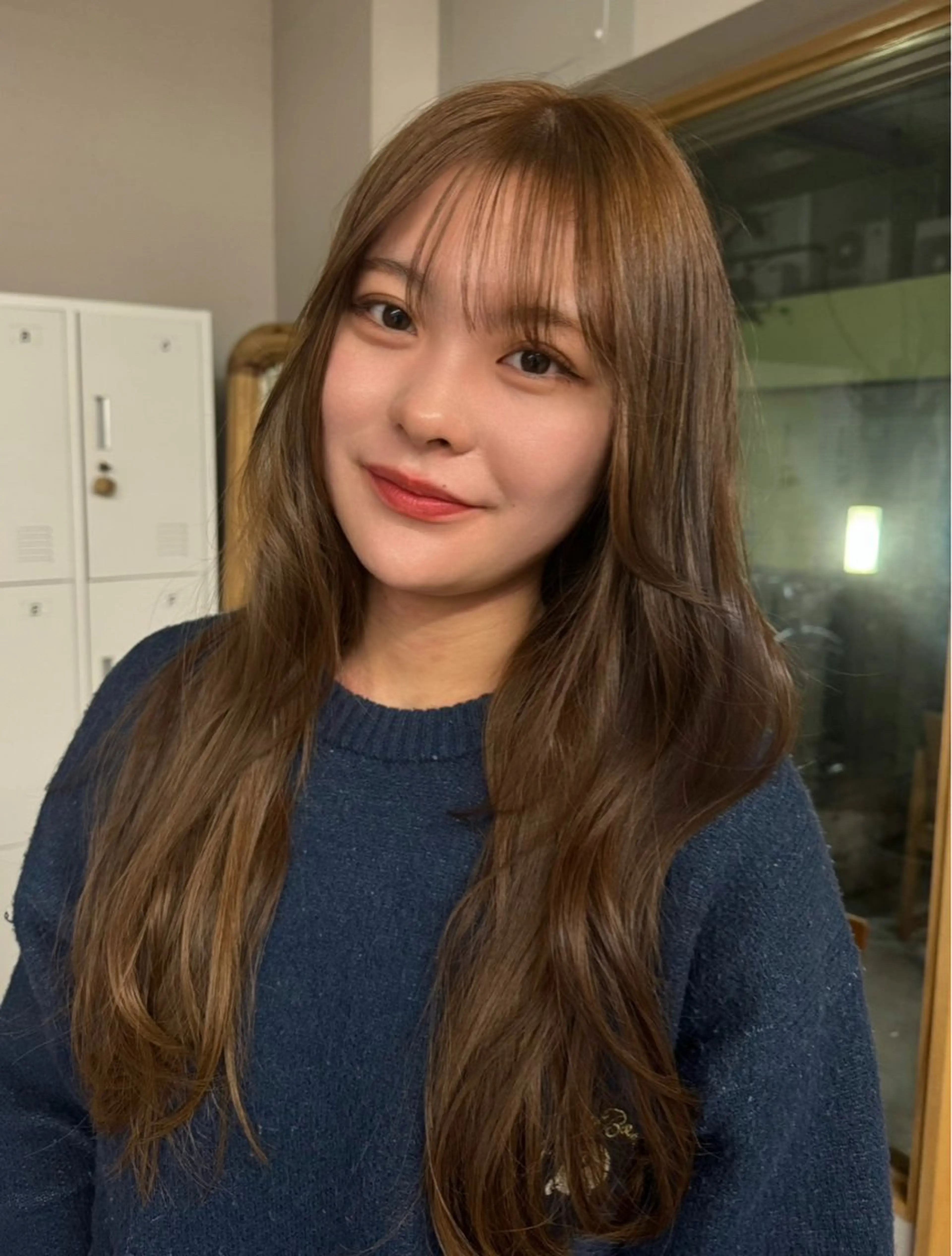 カラー ヘアカラー 🌙ヘーゼルベージュ レイヤーカット🌙のヘアスタイル