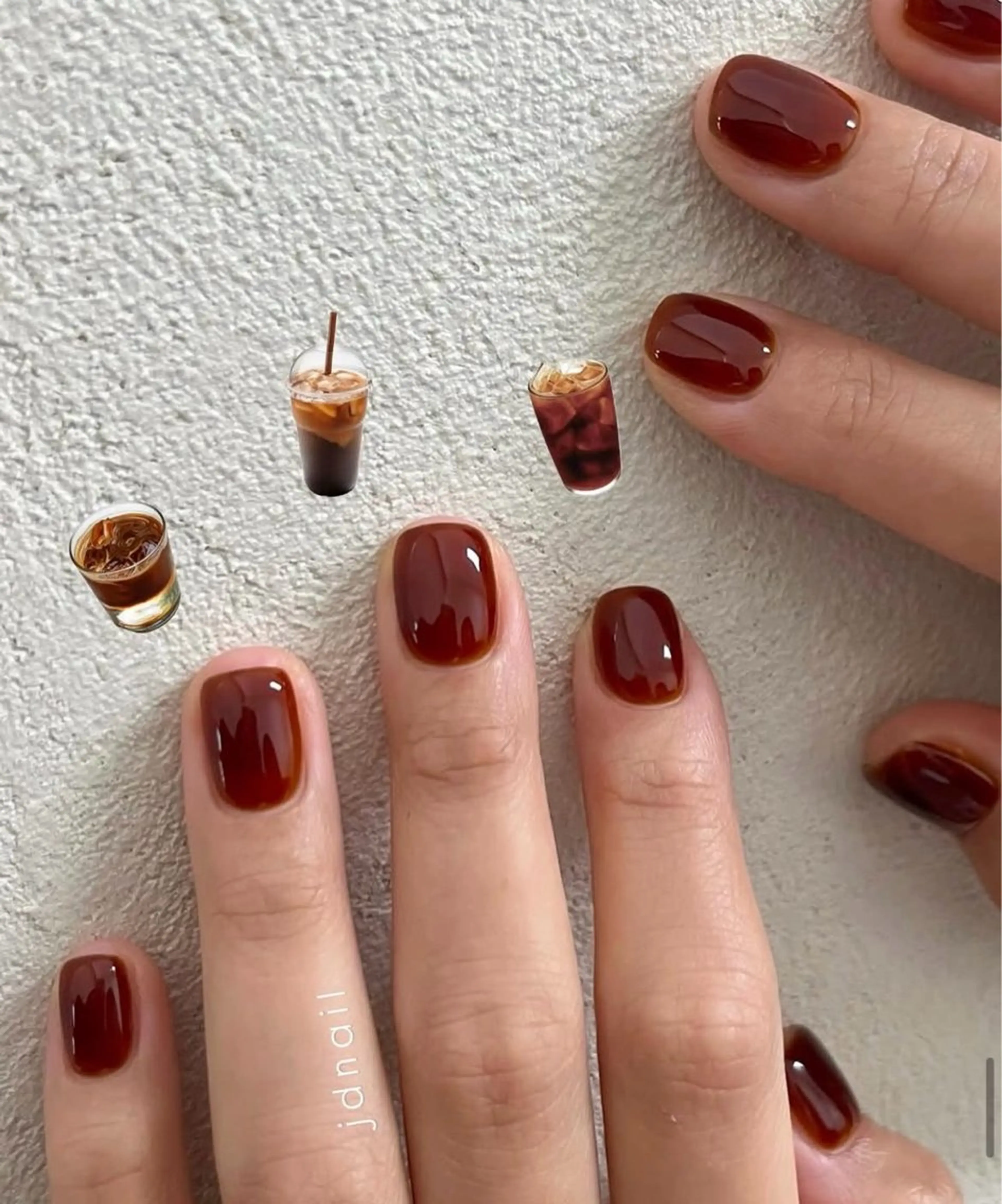 ネイル 韓国ネイル 持ち込み ニュアンスネイル ネイルチップ ANA.CHUO 本川越店舗のネイルデザイン