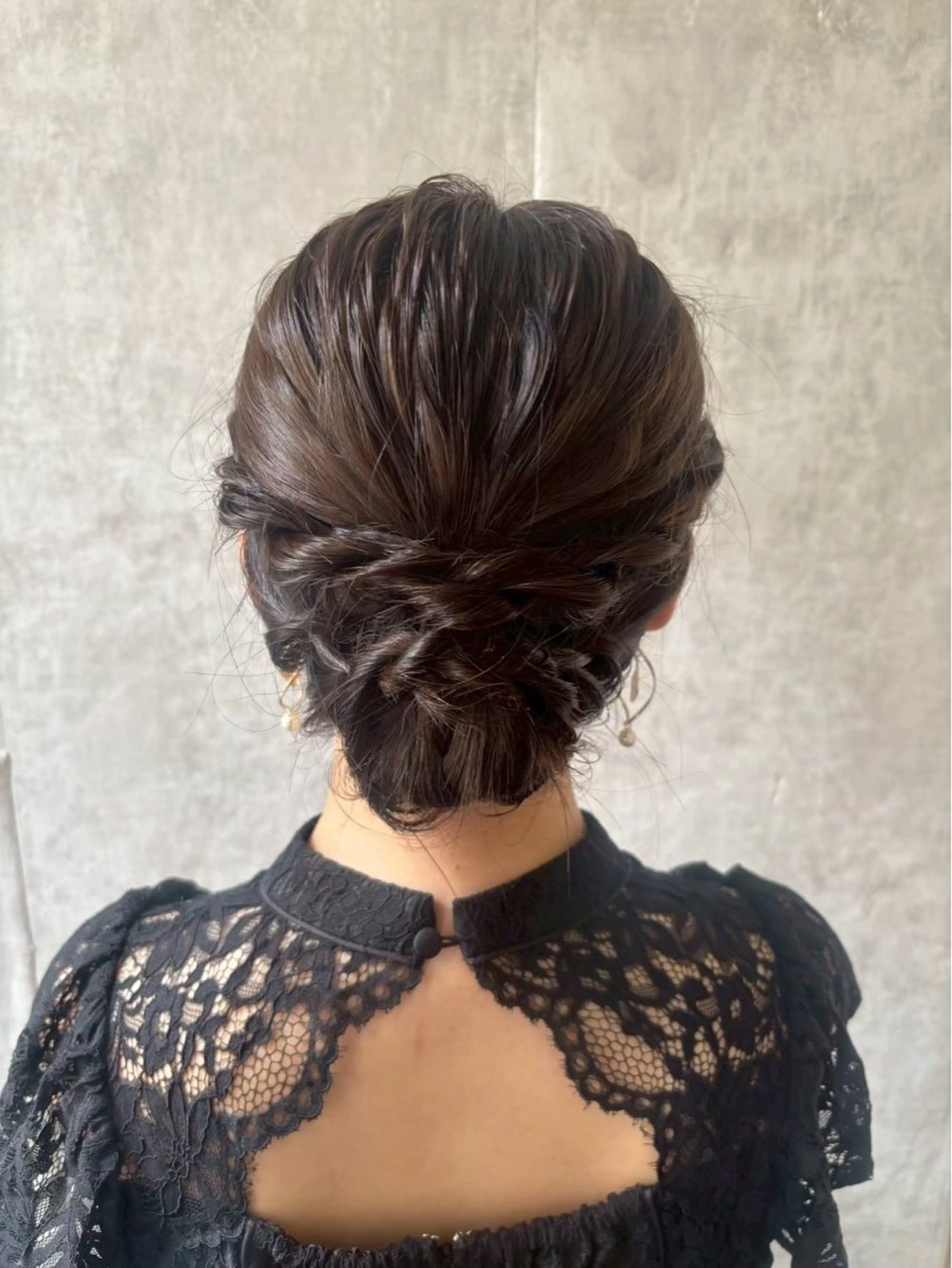 セミロング ヘアアレンジ ヘアセット エクステ🫧アレンジ ￤横浜  ももはのヘアスタイル