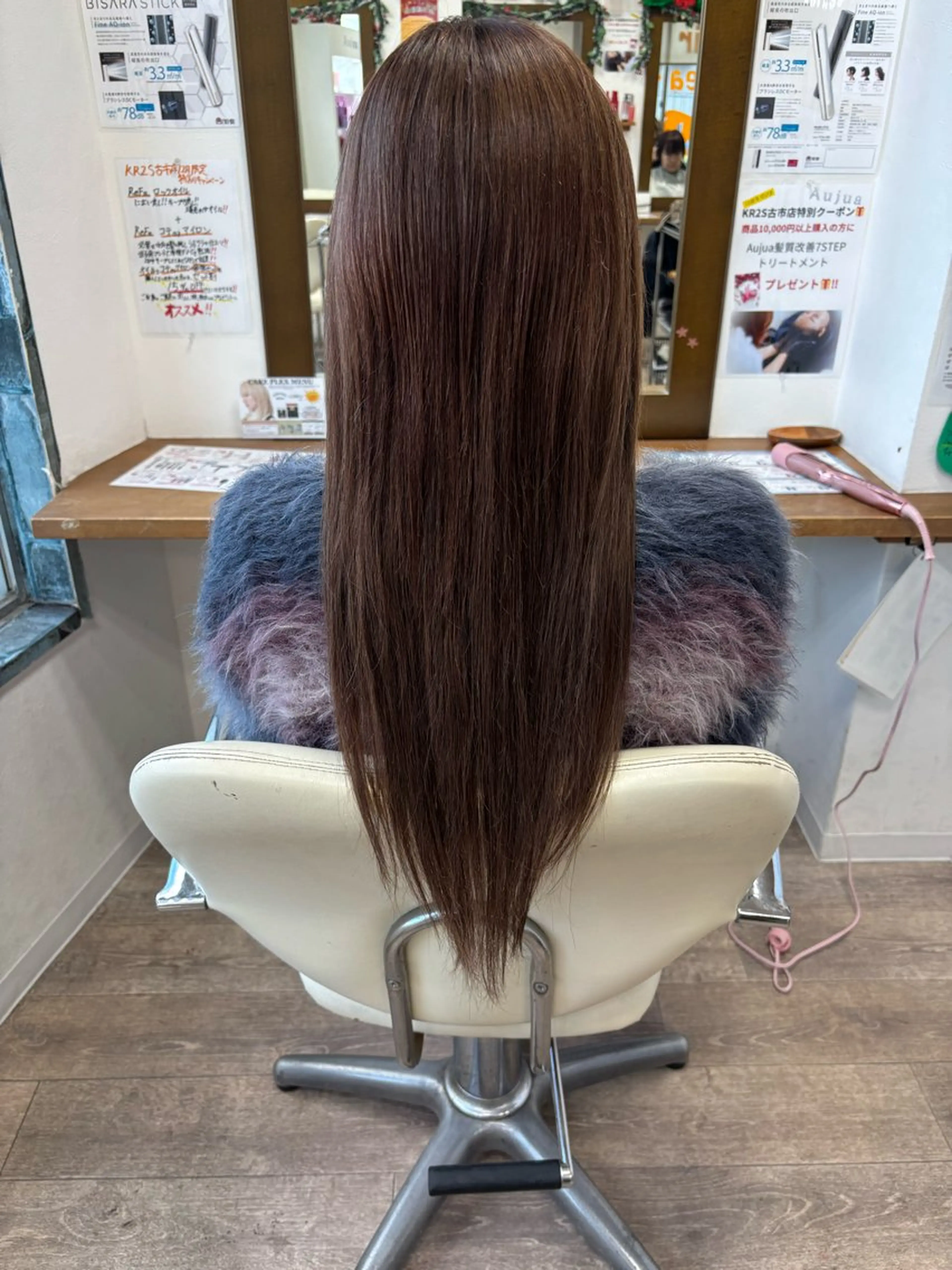 ロング エクステ エクステ 艶カラー🫧/シール エクステRYOKAのヘアスタイル