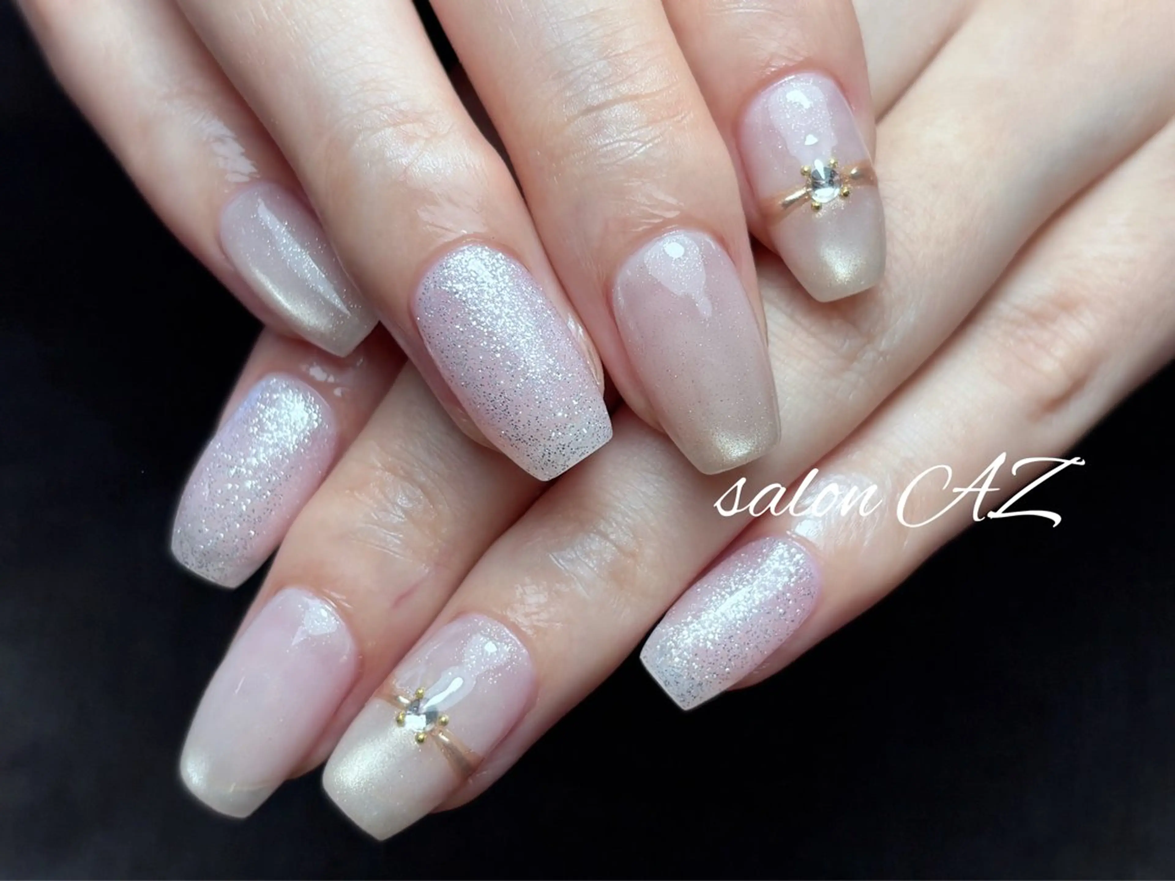 ネイル オフィスネイル ハンドネイル salon AZのネイルデザイン
