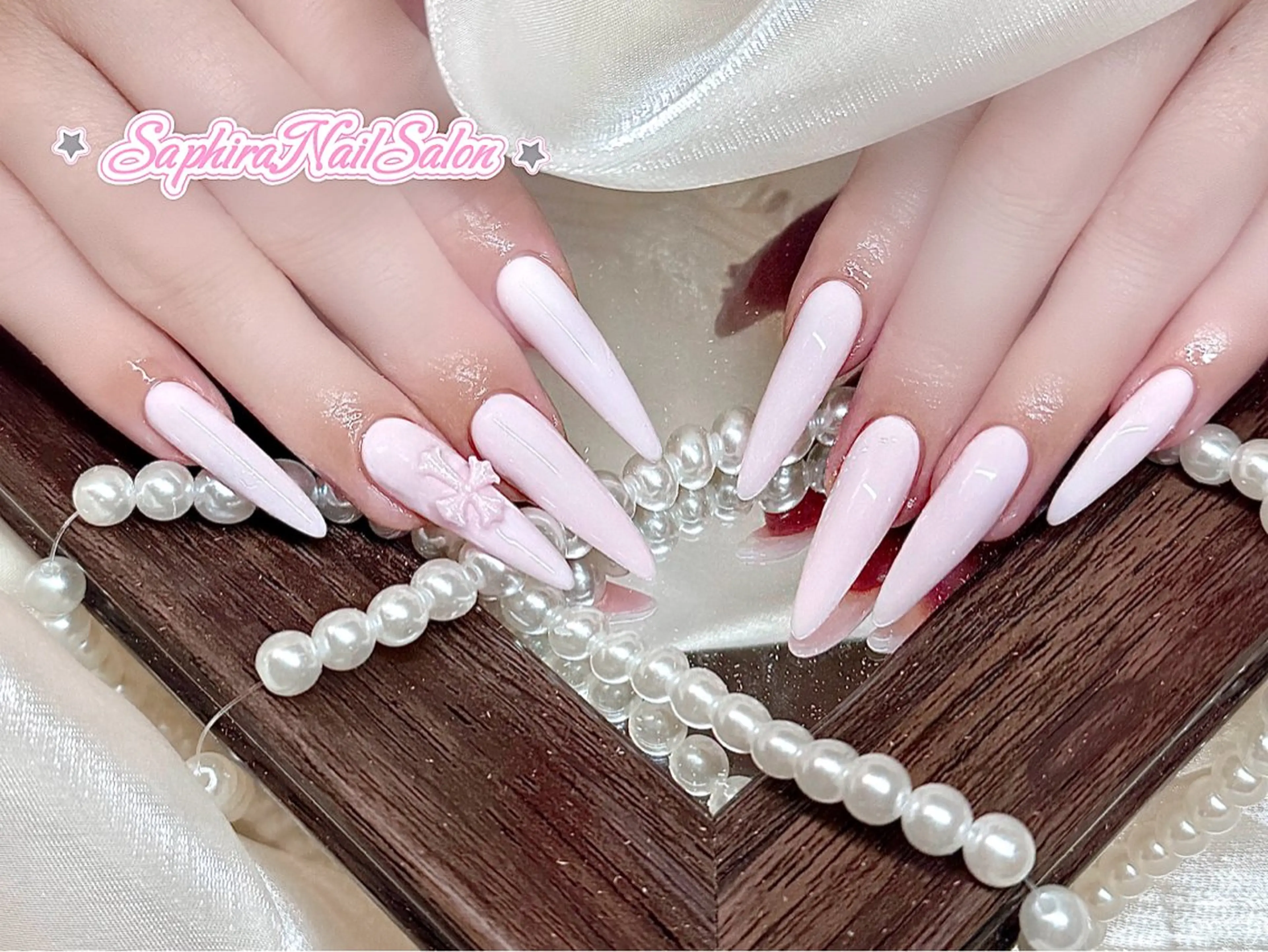 カラー ハンドネイル Saphiraネイル サロン錦糸町のネイルデザイン