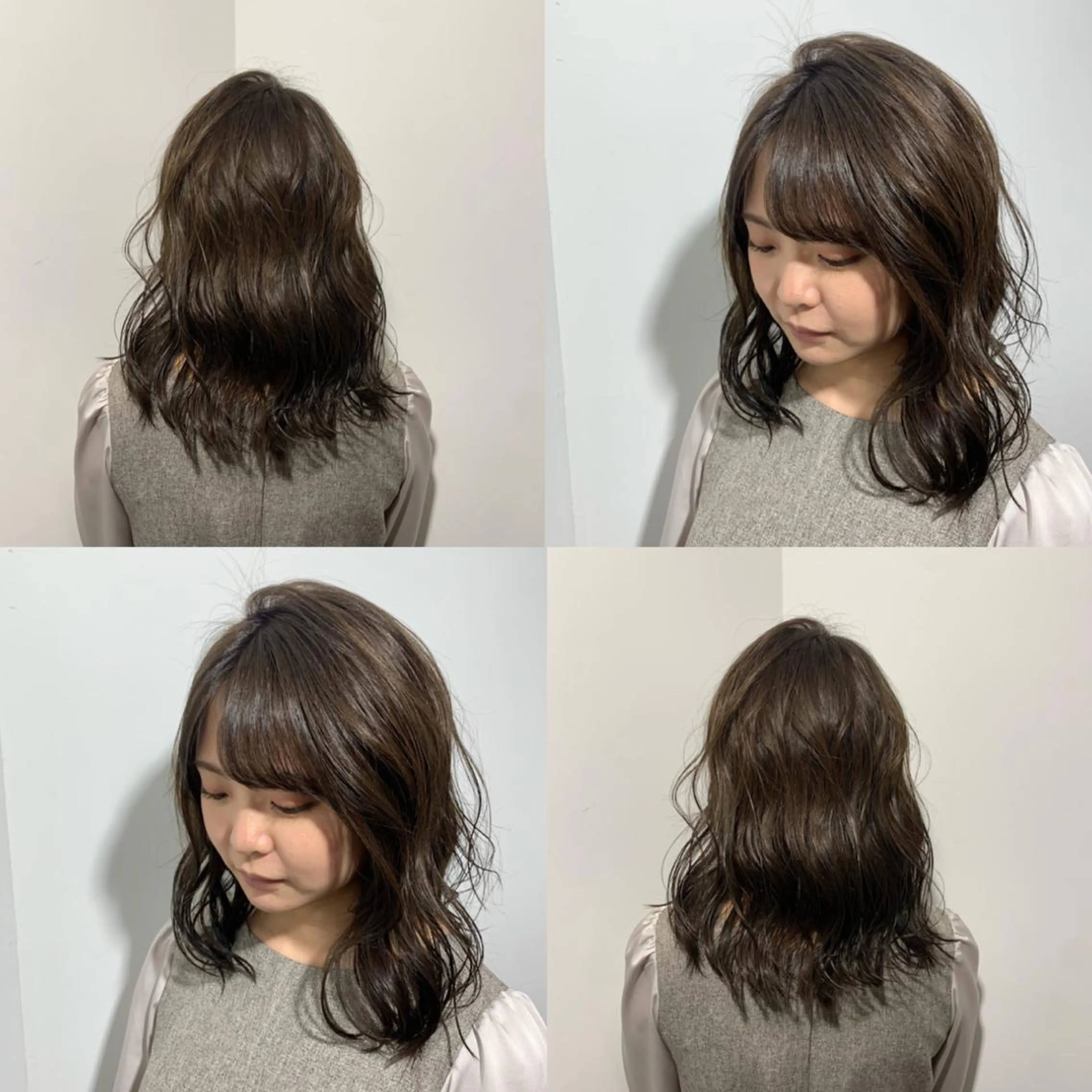 セミロング もにか🌞原宿/渋谷 🌝ブリーチカラーのヘアスタイル