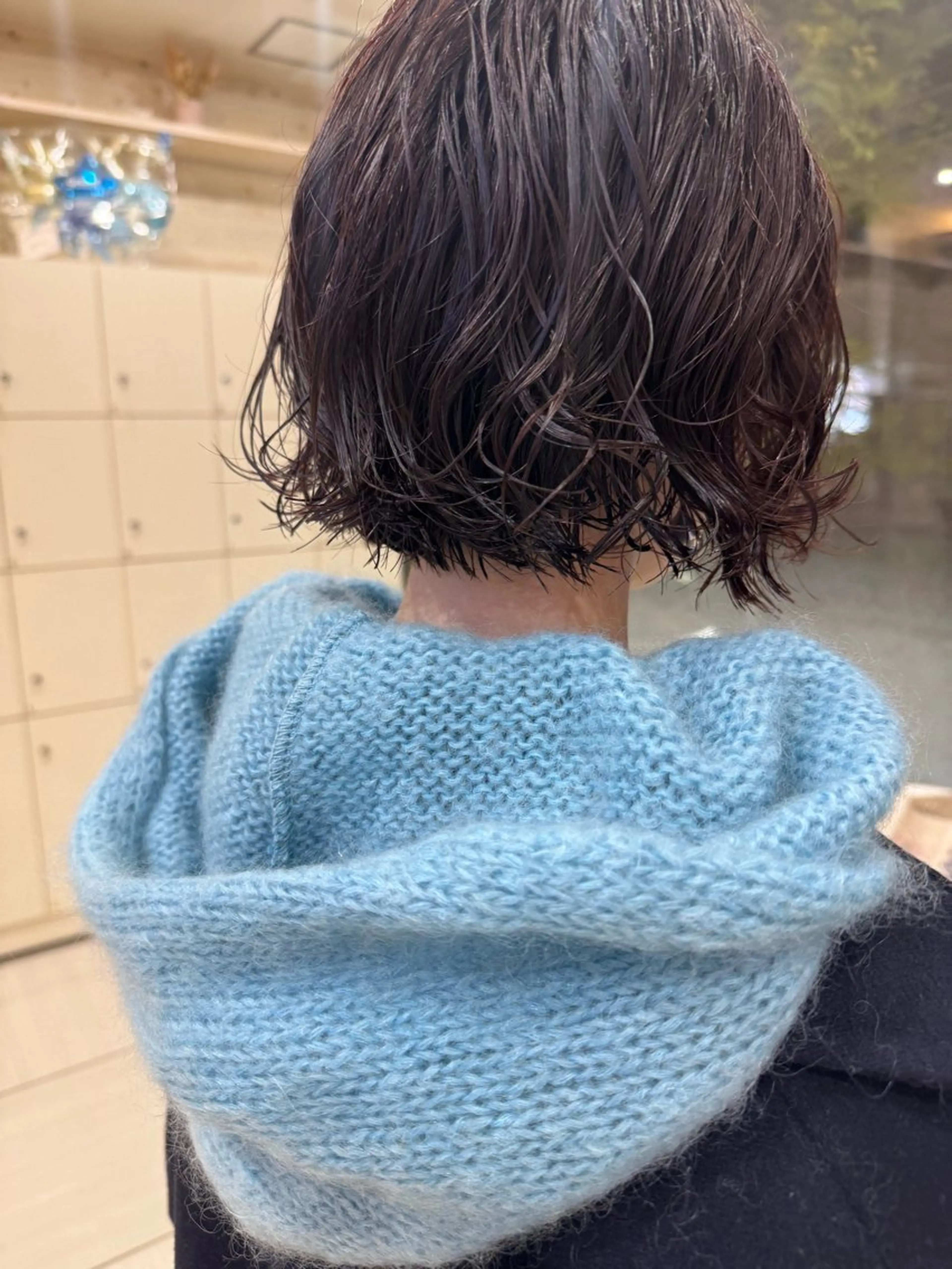 ショート パーマ ボブ ニュアンスパーマ Seeknext // Rukaのヘアスタイル