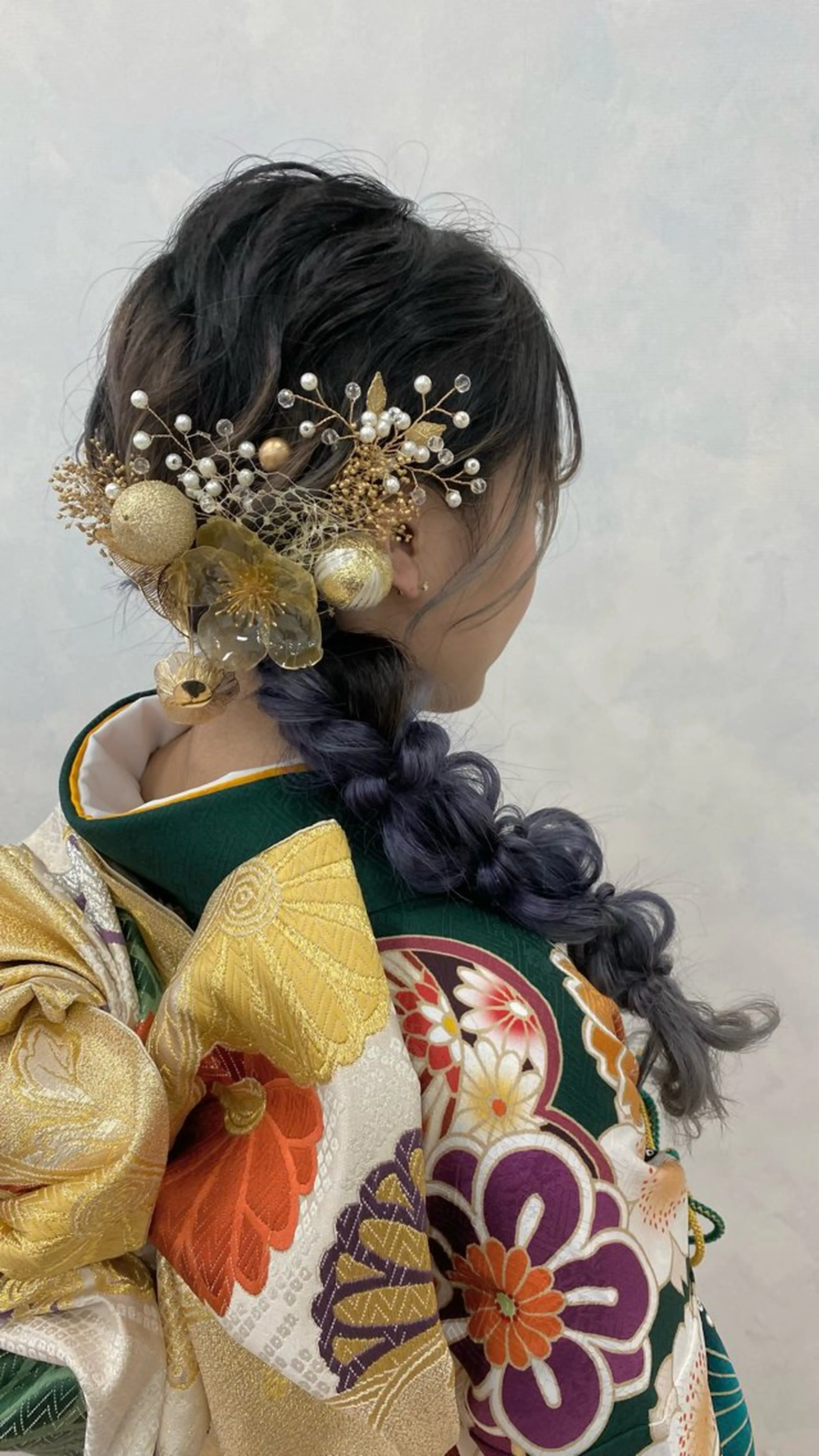 ヘアアレンジ ヘアアンドメイクムタ 新居のヘアスタイル