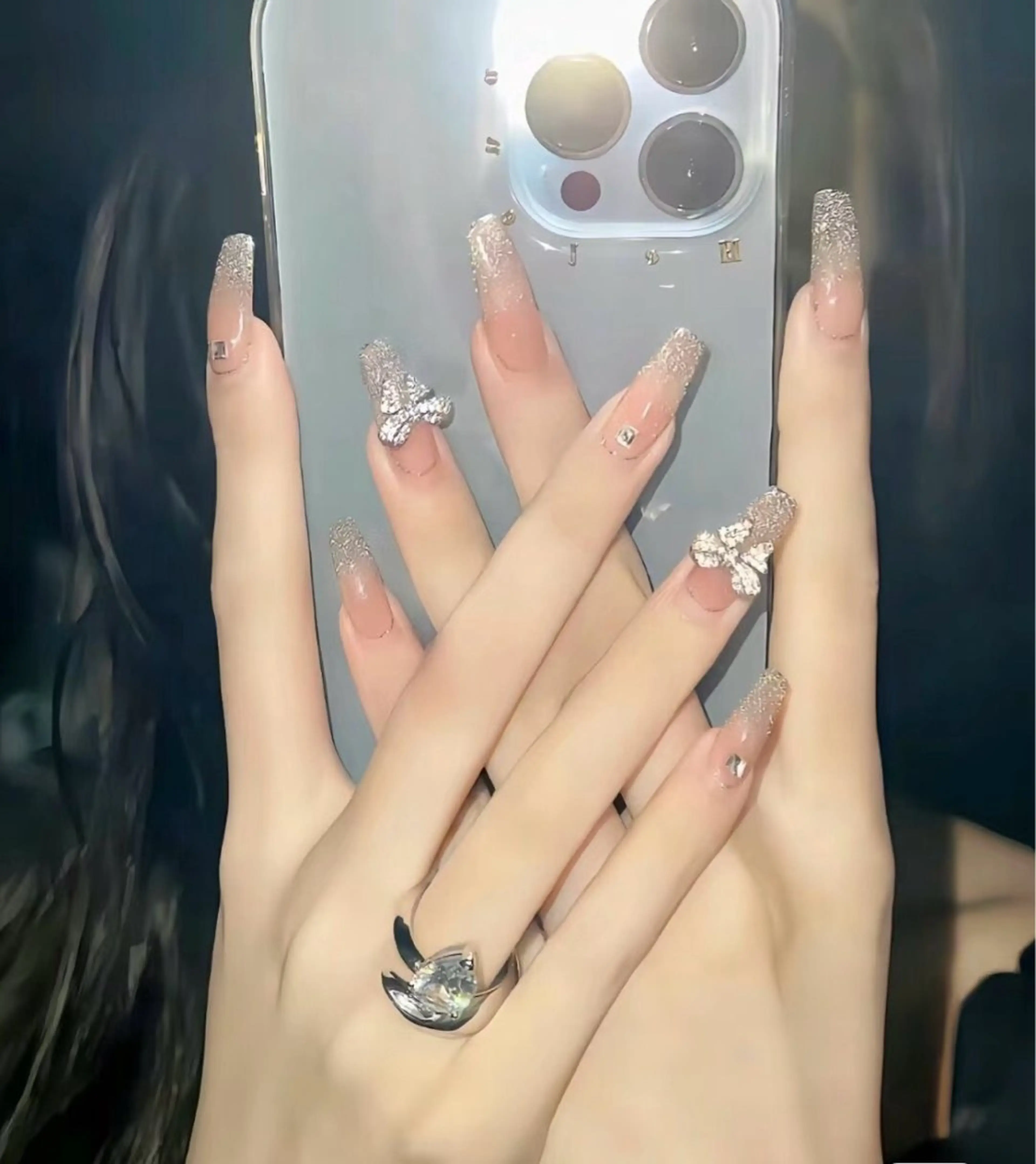 シンプルデザイン➕チップで長さ出しの写真