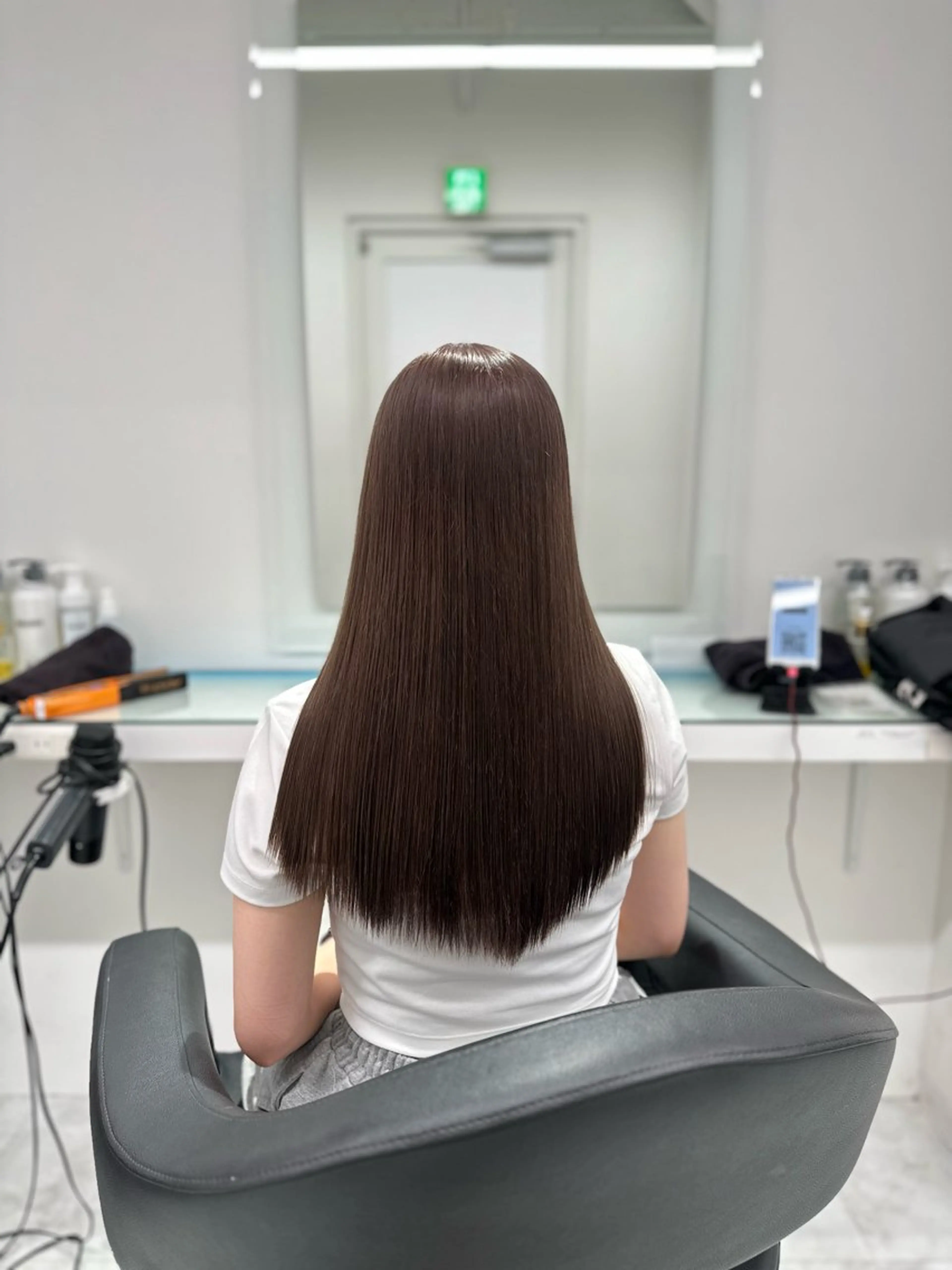 ロング カラー ヘアカラー トリートメント ヘッドスパ ヘアセット ❄最強かわいいカラー ❄️MINA❄️のヘアスタイル