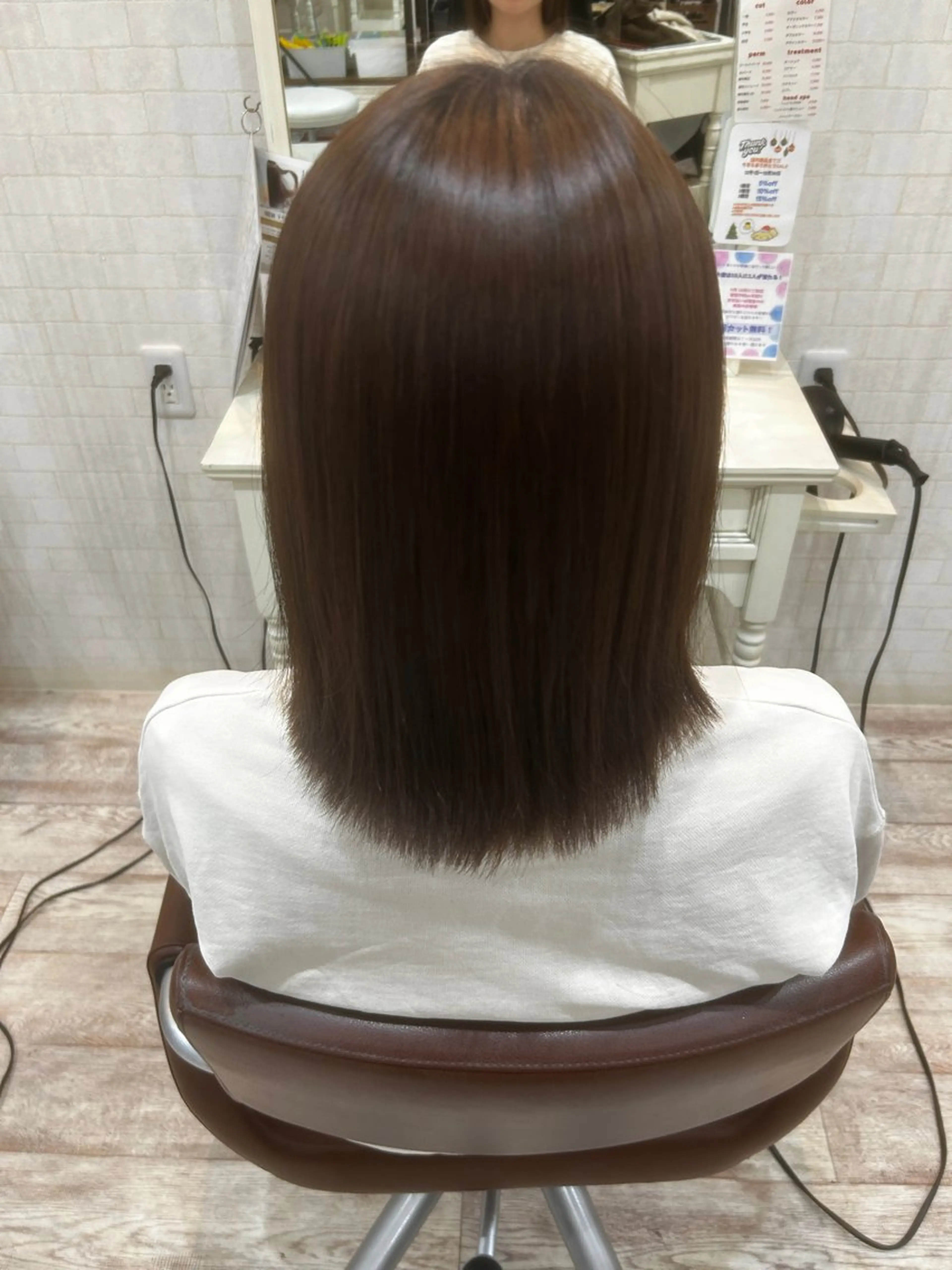 平日限定 縮毛矯正の写真