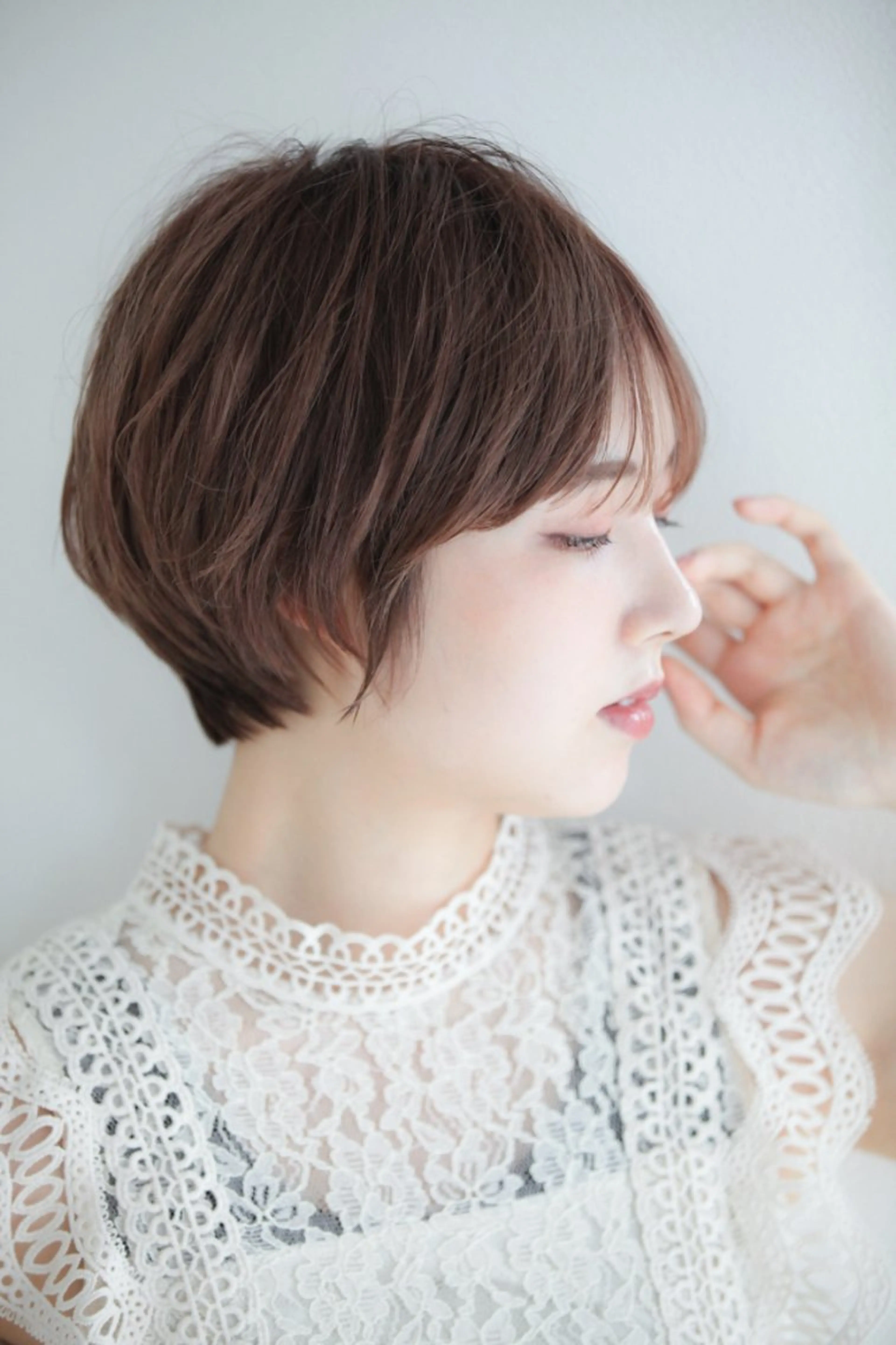 ショート ハイライト 髪質改善 レイヤーカット トリートメント カット ヘッドスパ ✨Less髪質改善✨ シバタのヘアスタイル