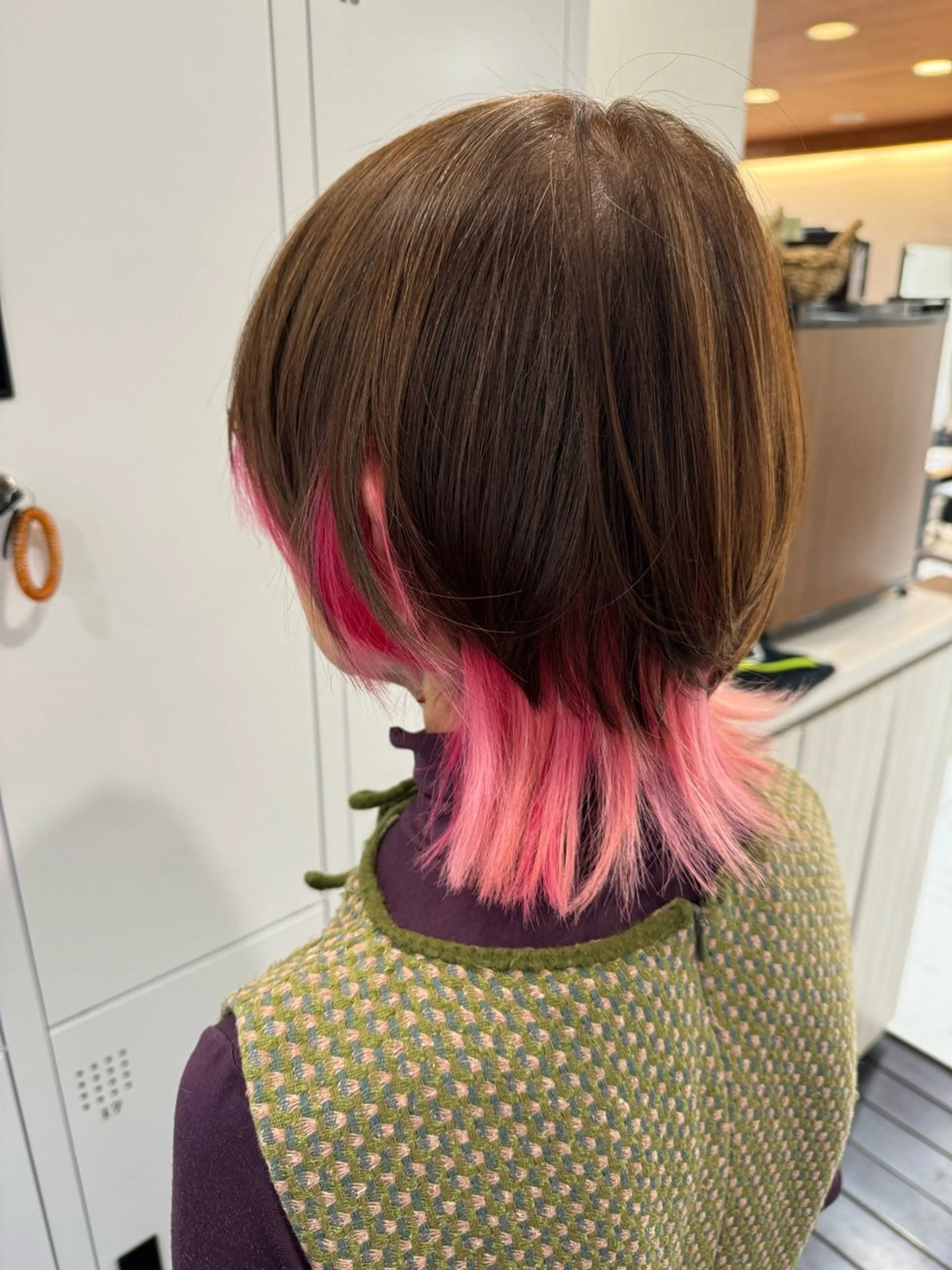 ショート カラー 青島 ひとみのヘアスタイル