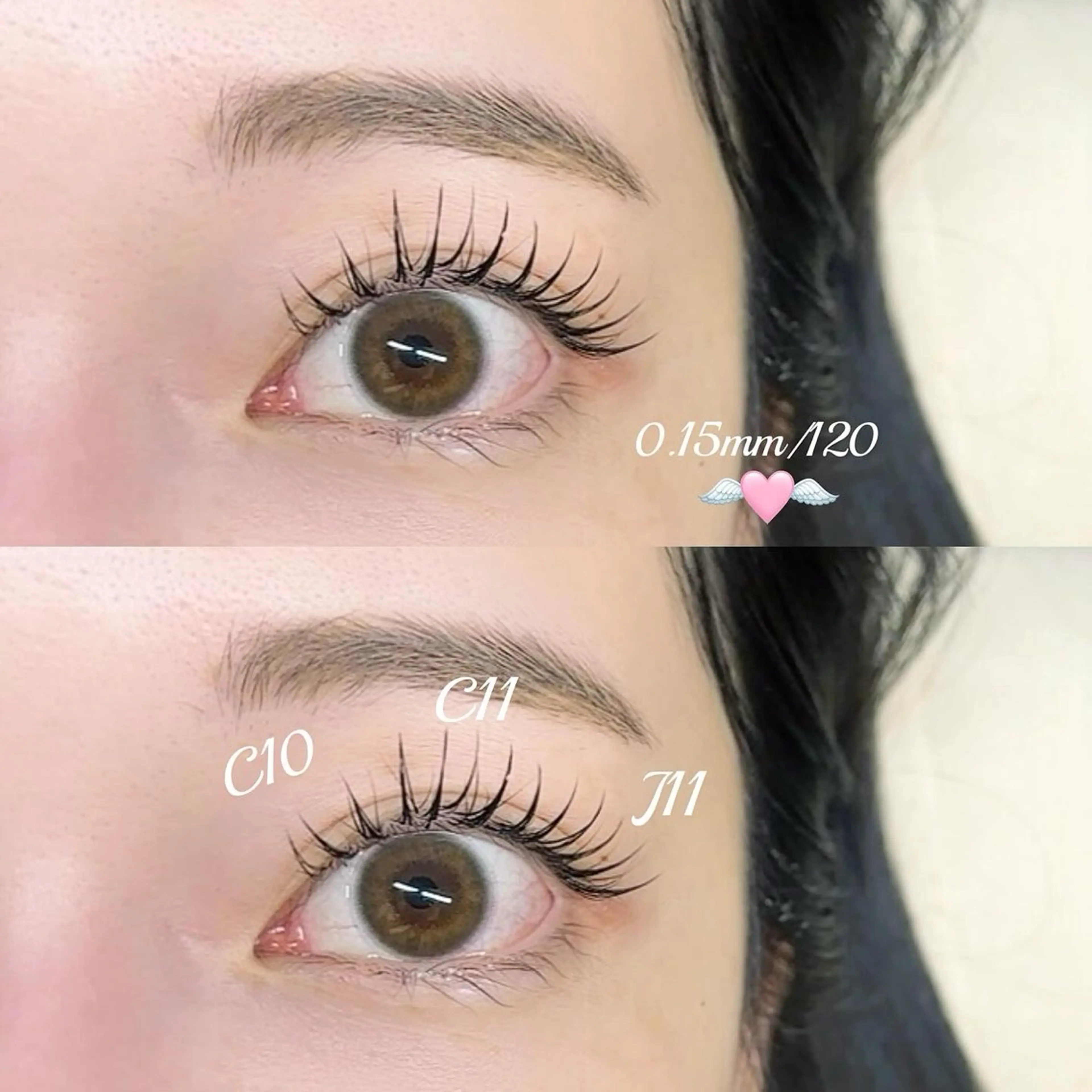 マツエク・マツパ 🌙mai🌙 パリジェンヌ/眉毛のマツエク・マツパデザイン