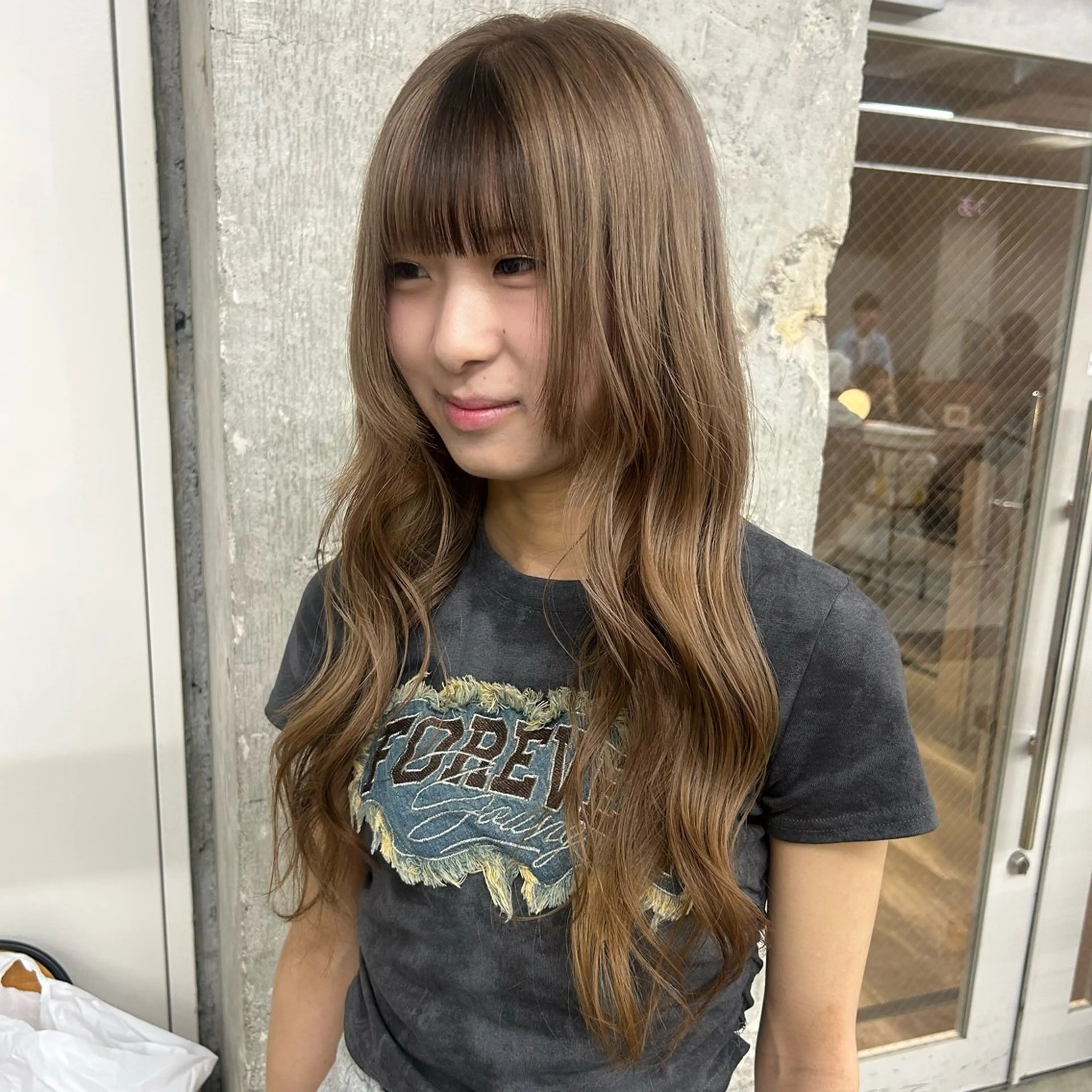 ロング ヘアカラー 伊藤ほのか /パーマ/オリーブのヘアスタイル