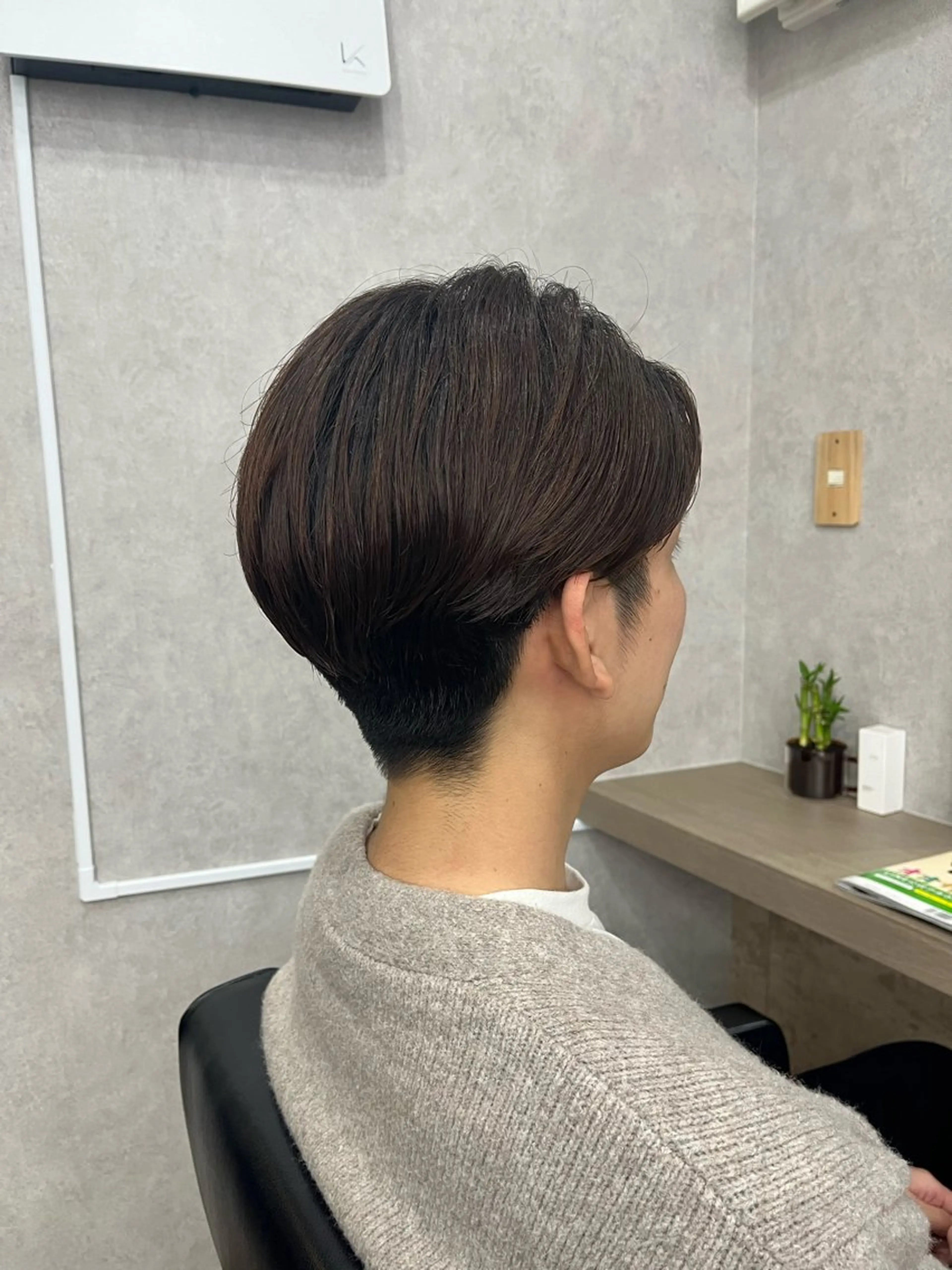 ショート 薮内 香保里のヘアスタイル