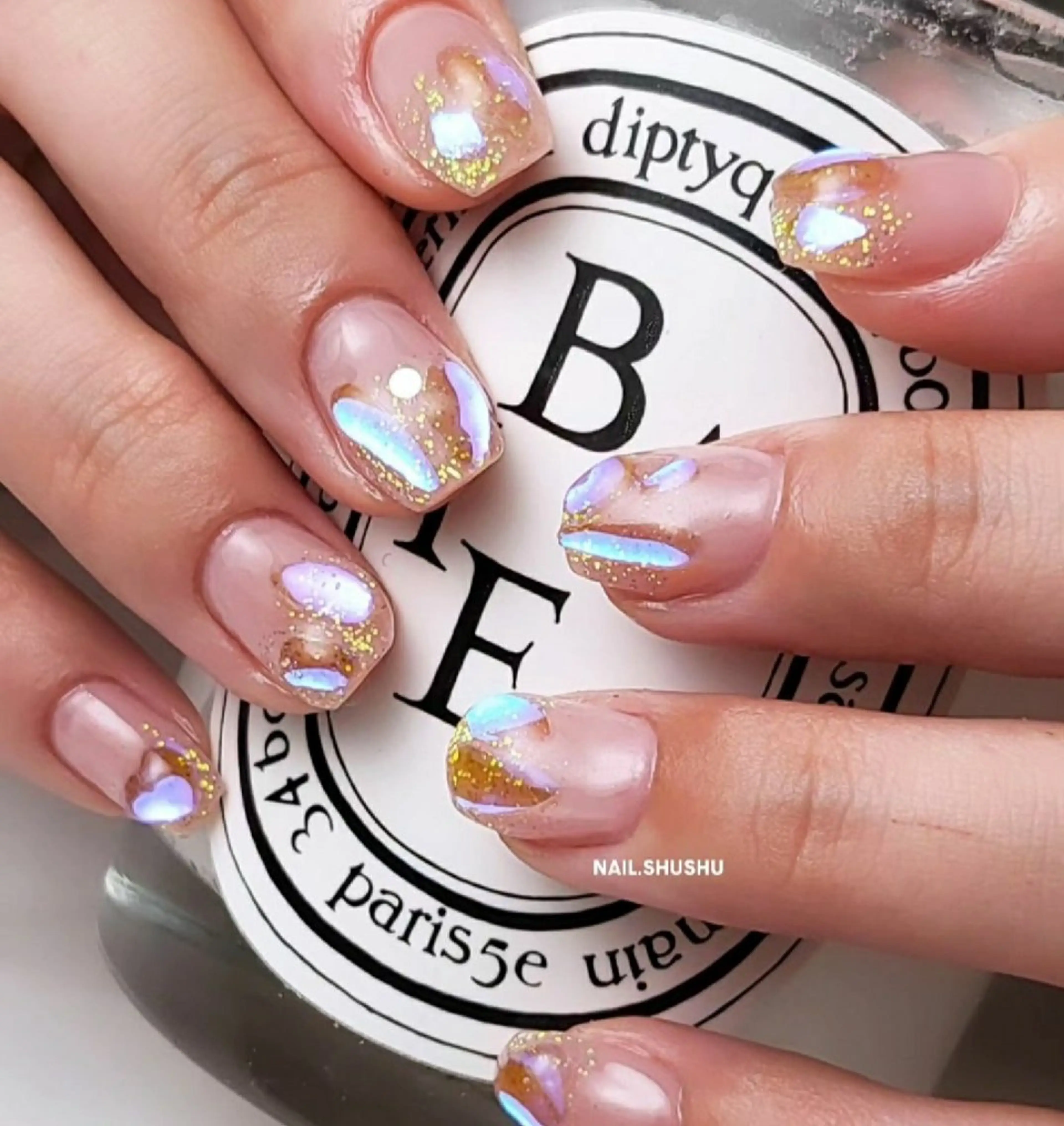 ネイル 持ち込み ニュアンスネイル ワンカラーネイル シンプルネイル 冬ネイル ハンドネイル 3dパーツ/流行り 👧shushu❤️のネイルデザイン