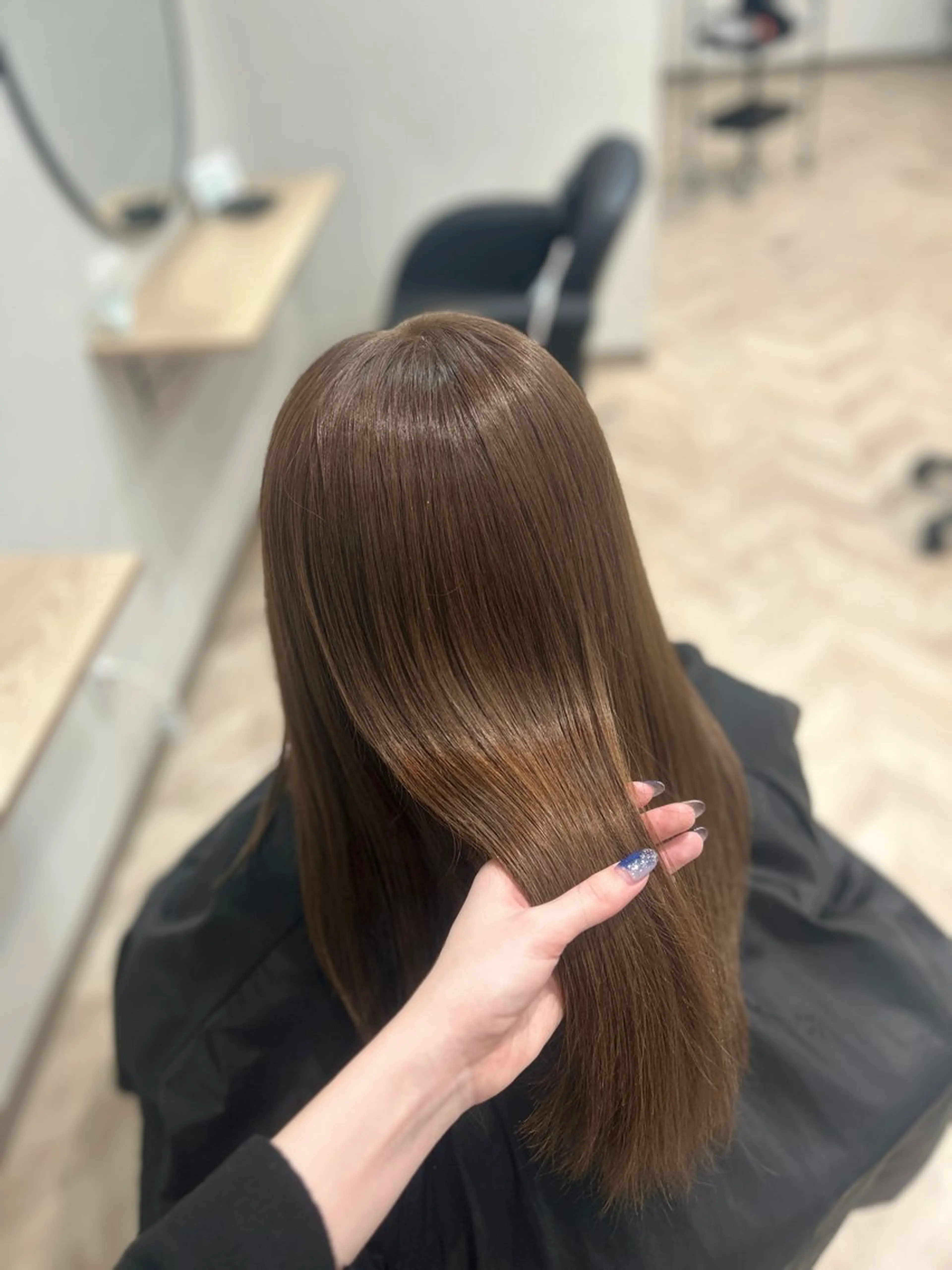 セミロング ヘアカラー Marin🫐/ 名駅/レイヤーカットのヘアスタイル