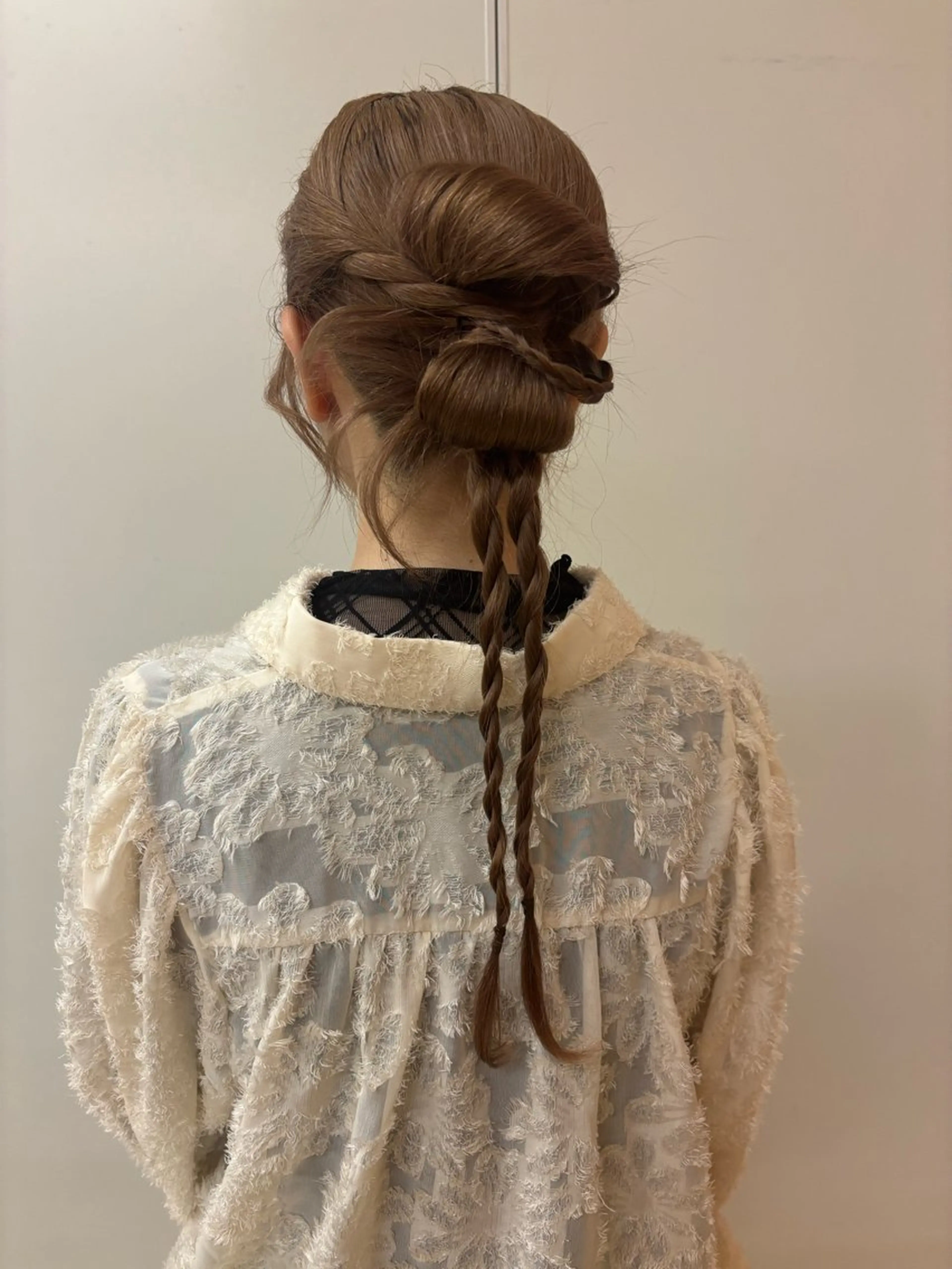 ロング ヘアセット ブリーチ透明感カラー /レイヤー👗しずかのヘアスタイル