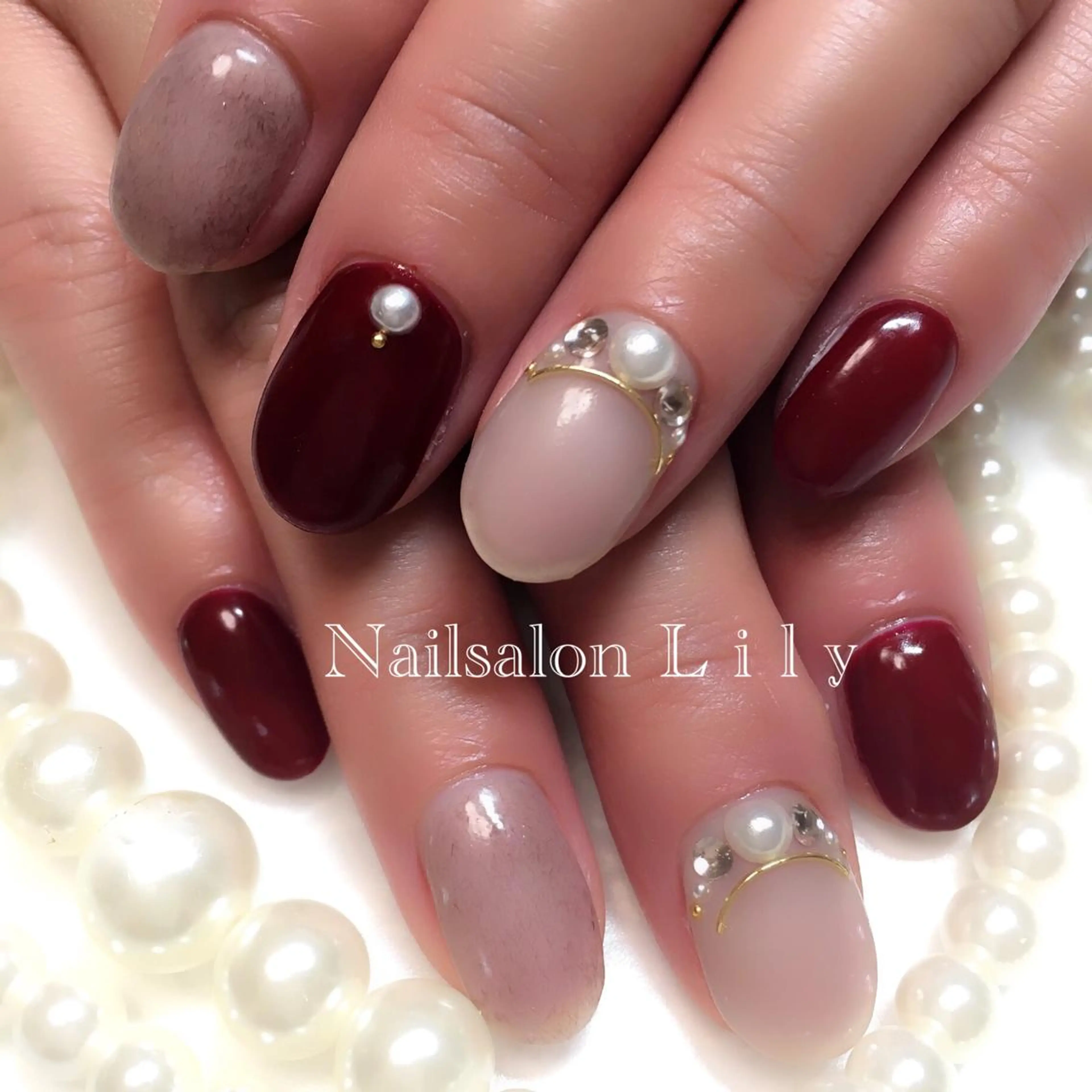 ネイル アートネイル Lily*nail 🌻Mii🌻のネイルデザイン