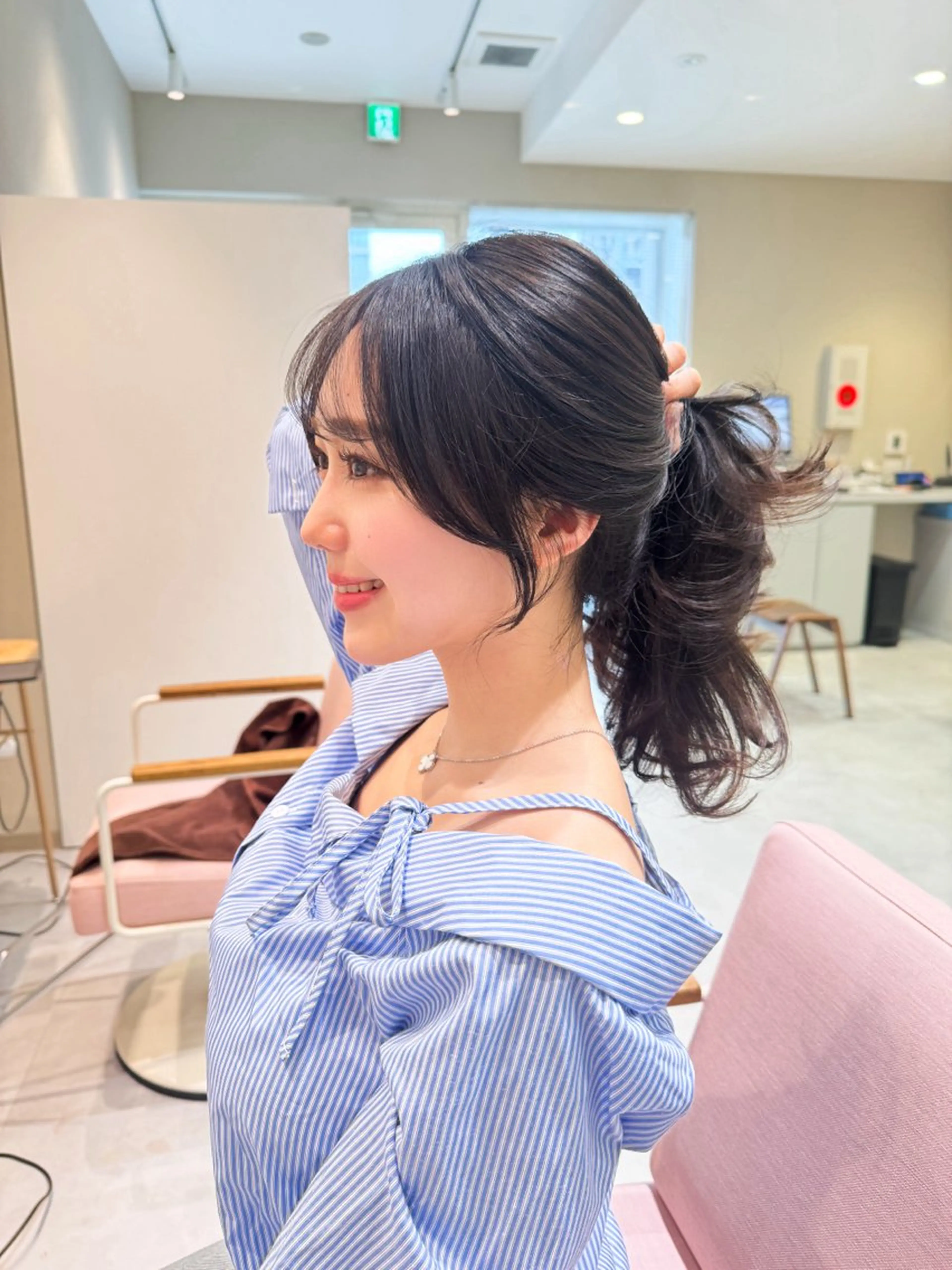 セミロング カラー カット ヘアカラー トリートメント ヘアセット ✂️似合わせの魔術師 石田一樹✂️のヘアスタイル