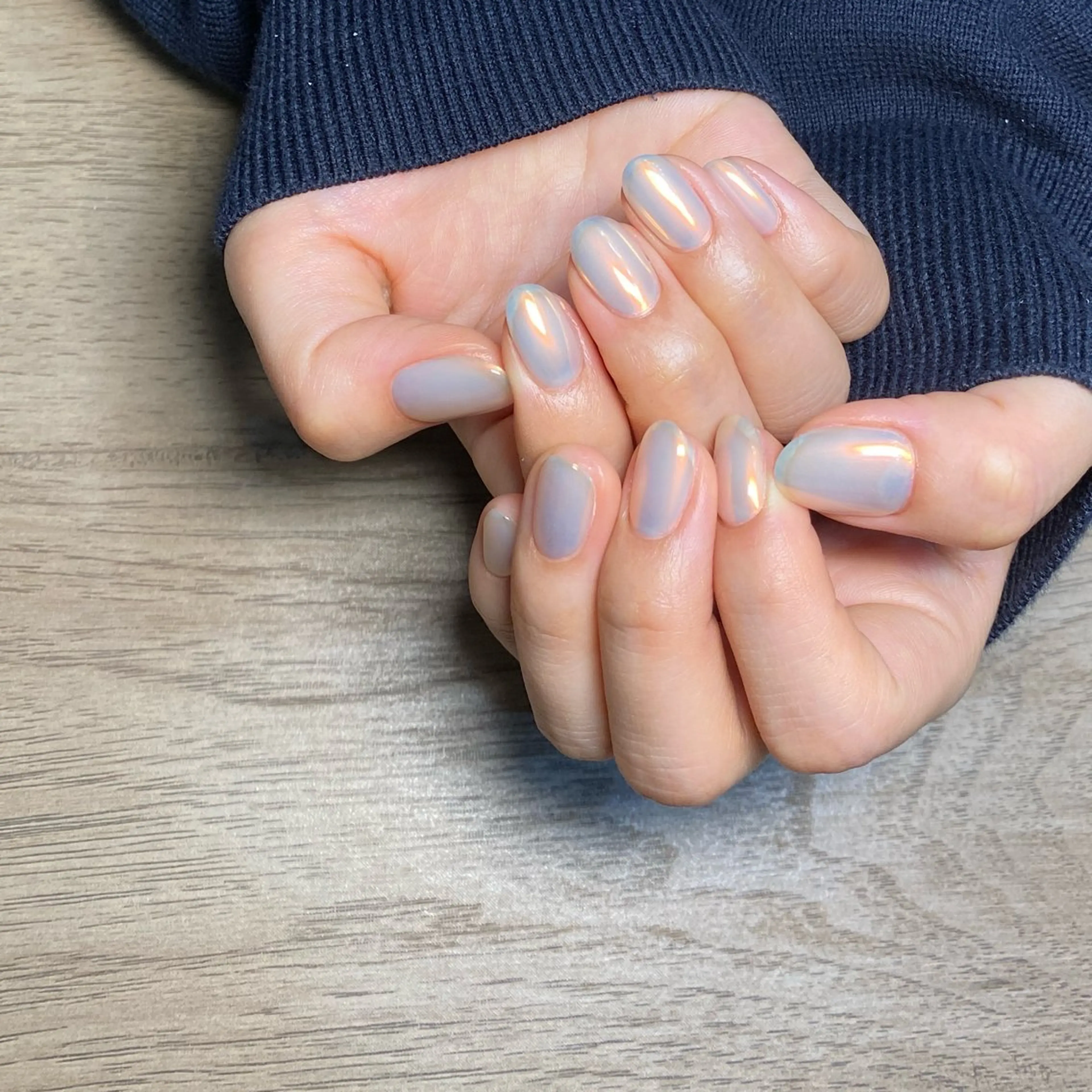 ネイル ミラーネイル うえぽん 🌟のネイルデザイン